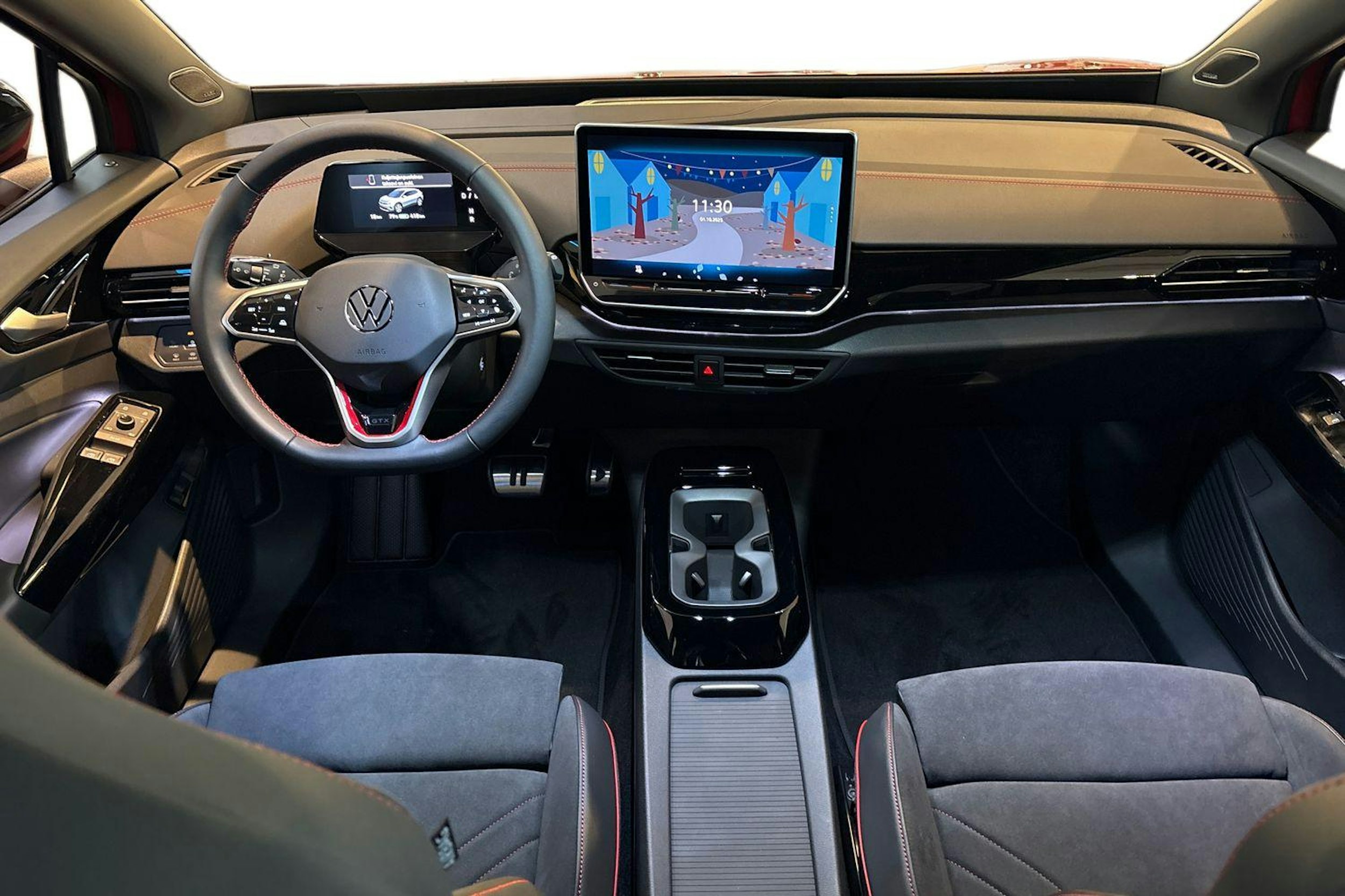 punainen Volkswagen ID.4 2025 kuva 7.