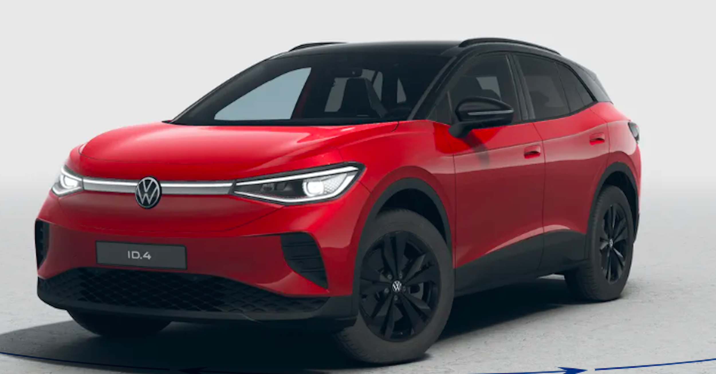 punainen Volkswagen ID.4 2025 kuva 1.