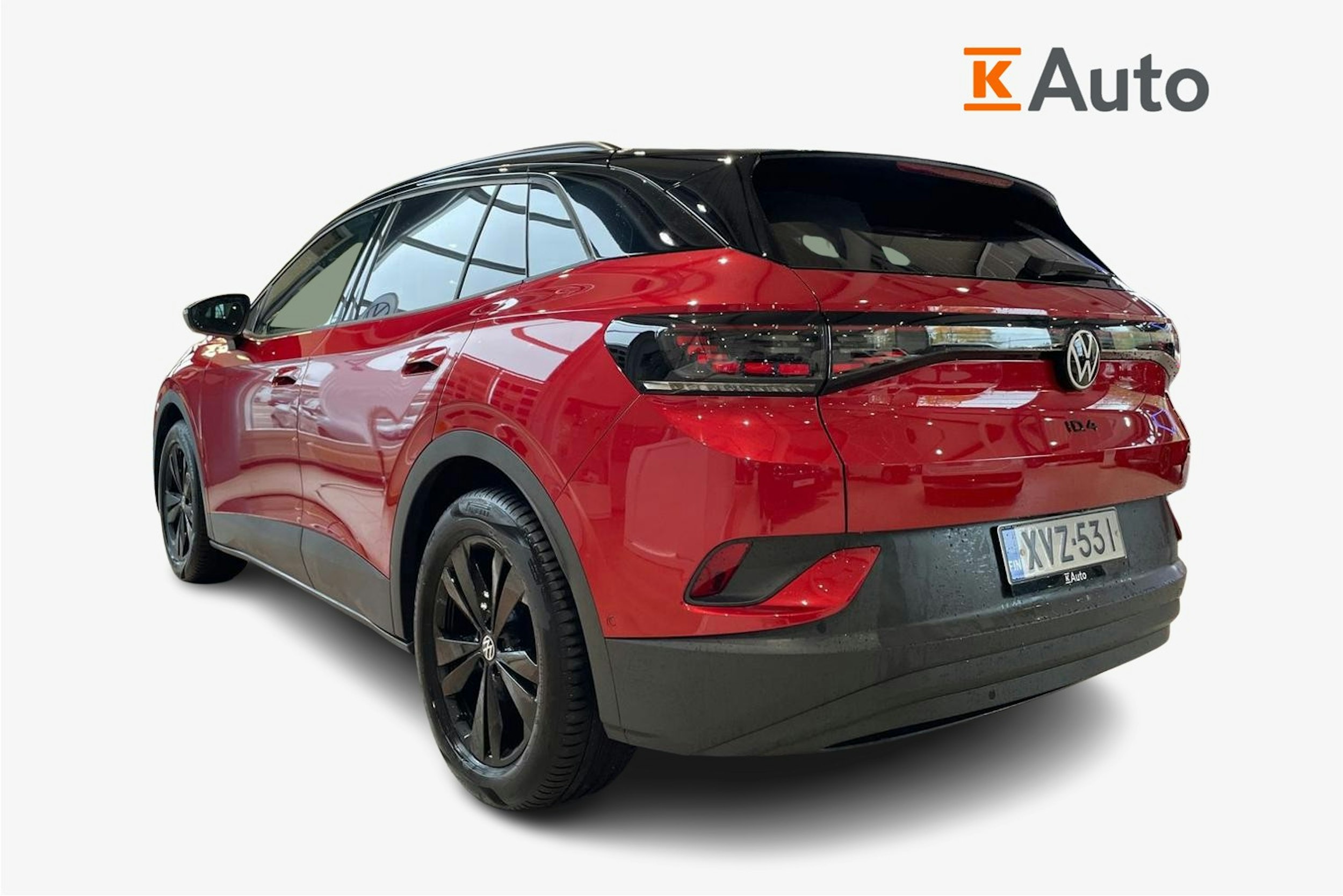 punainen Volkswagen ID.4 2025 kuva 2.