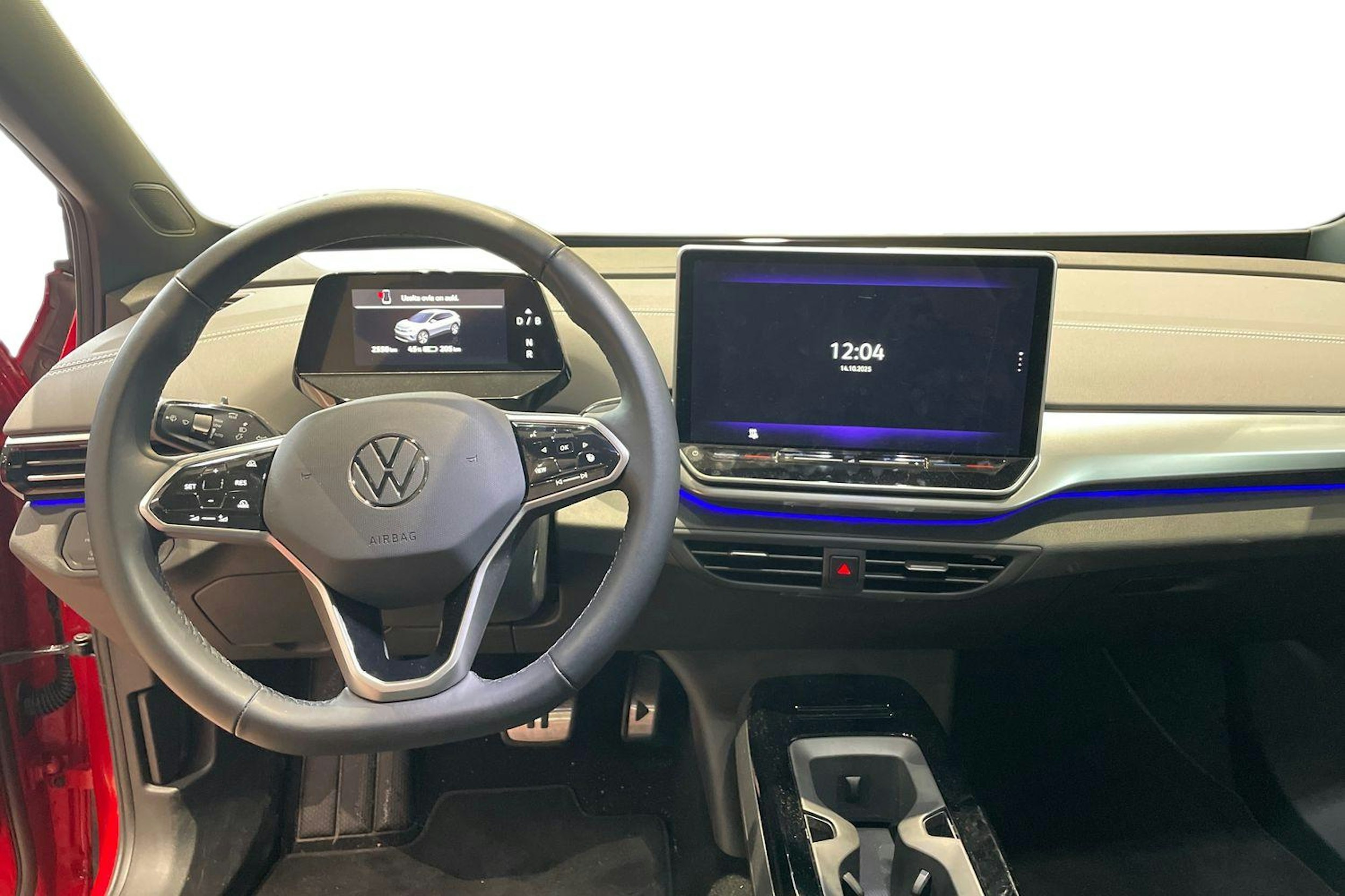 punainen Volkswagen ID.4 2025 kuva 7.