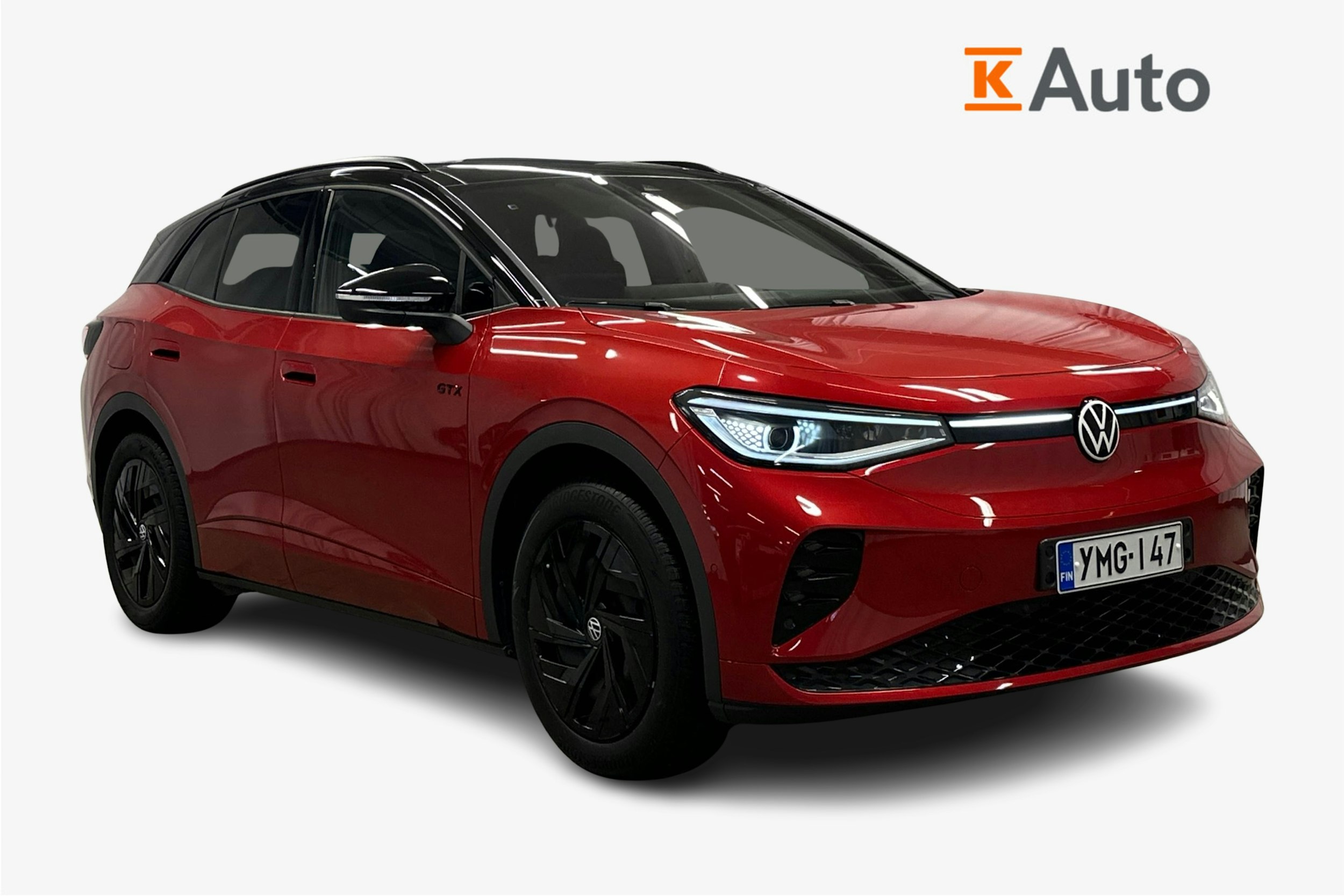 punainen Volkswagen ID.4 2025 kuva 1.