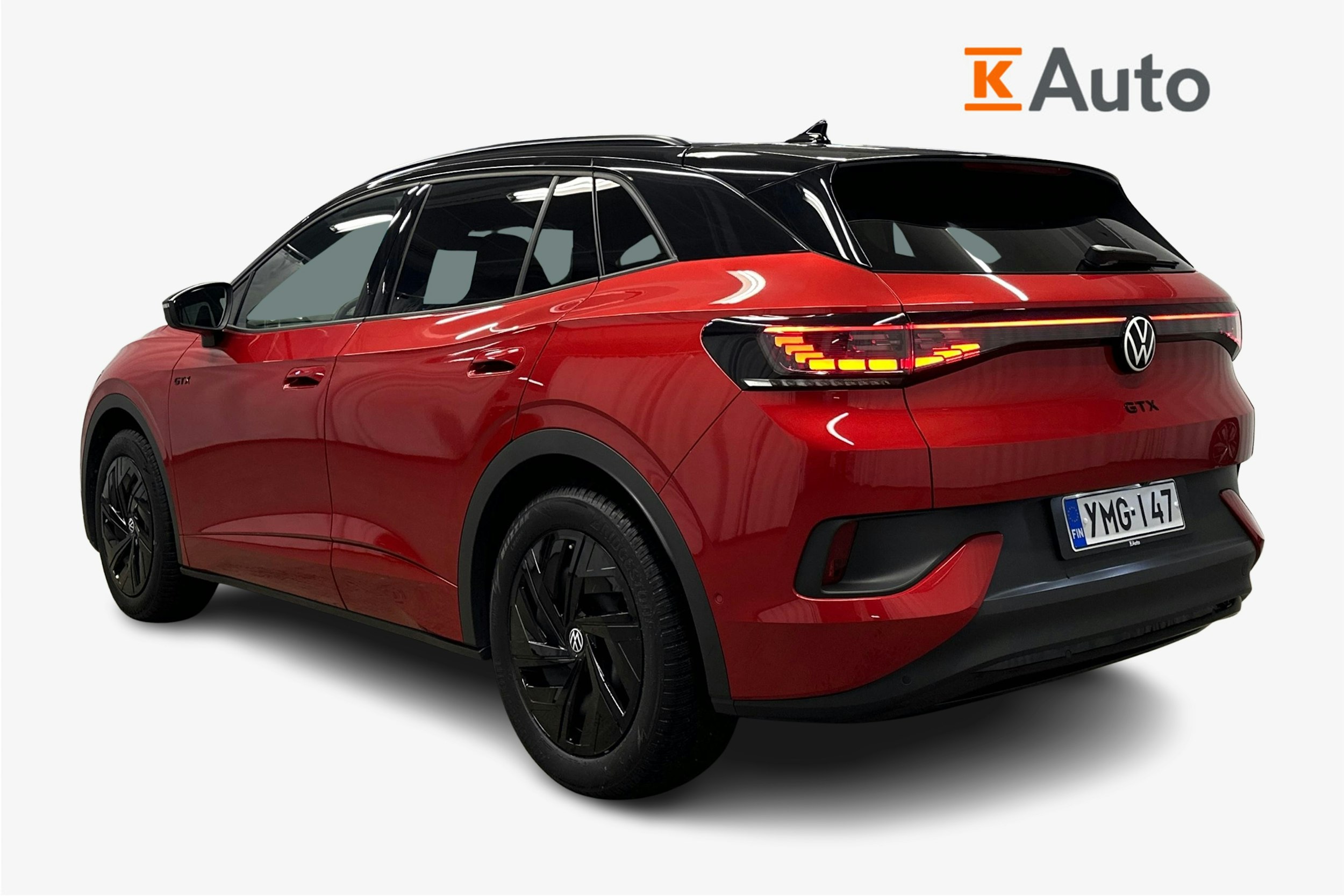 punainen Volkswagen ID.4 2025 kuva 2.