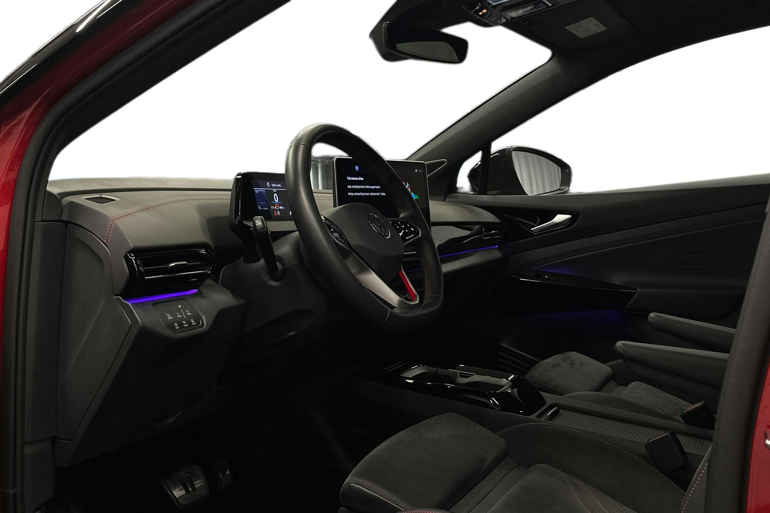 punainen Volkswagen ID.4 2025 kuva 7.