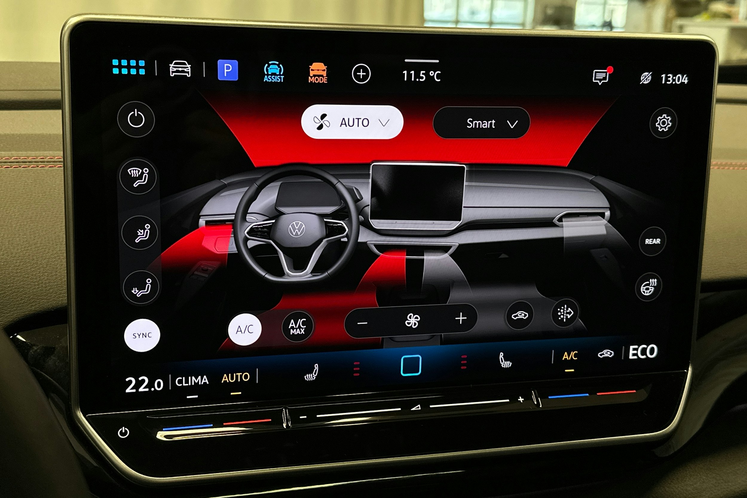 punainen Volkswagen ID.4 2025 kuva 32.