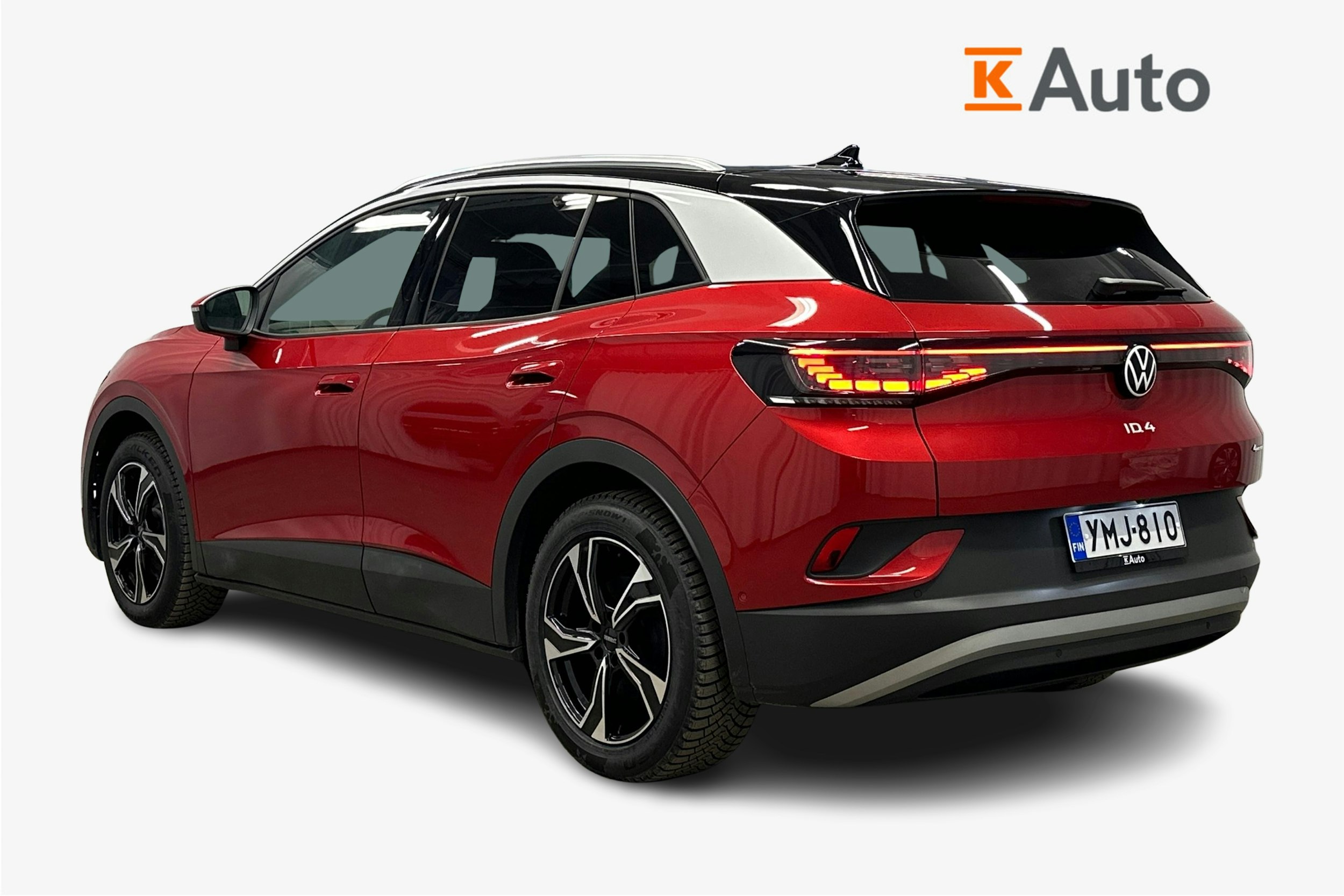 punainen Volkswagen ID.4 2025 kuva 2.