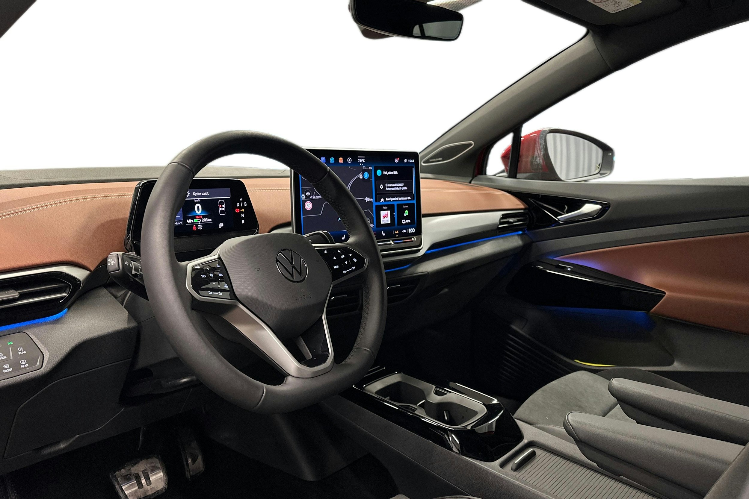 punainen Volkswagen ID.4 2025 kuva 7.