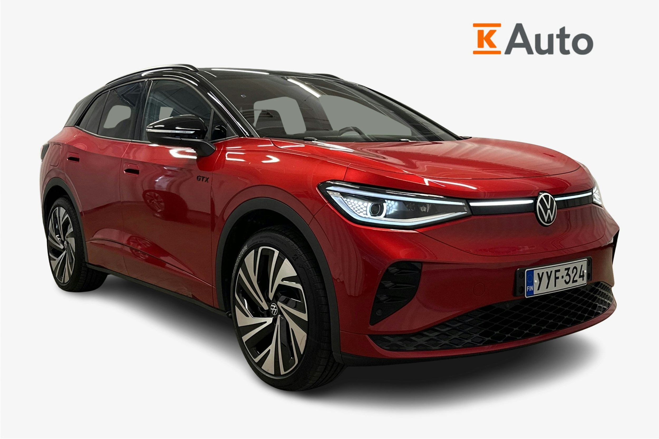 punainen Volkswagen ID.4 2025 kuva 1.