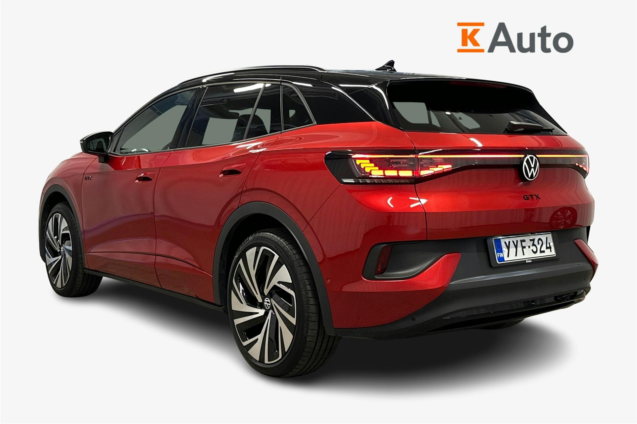 punainen Volkswagen ID.4 2025 kuva 2.
