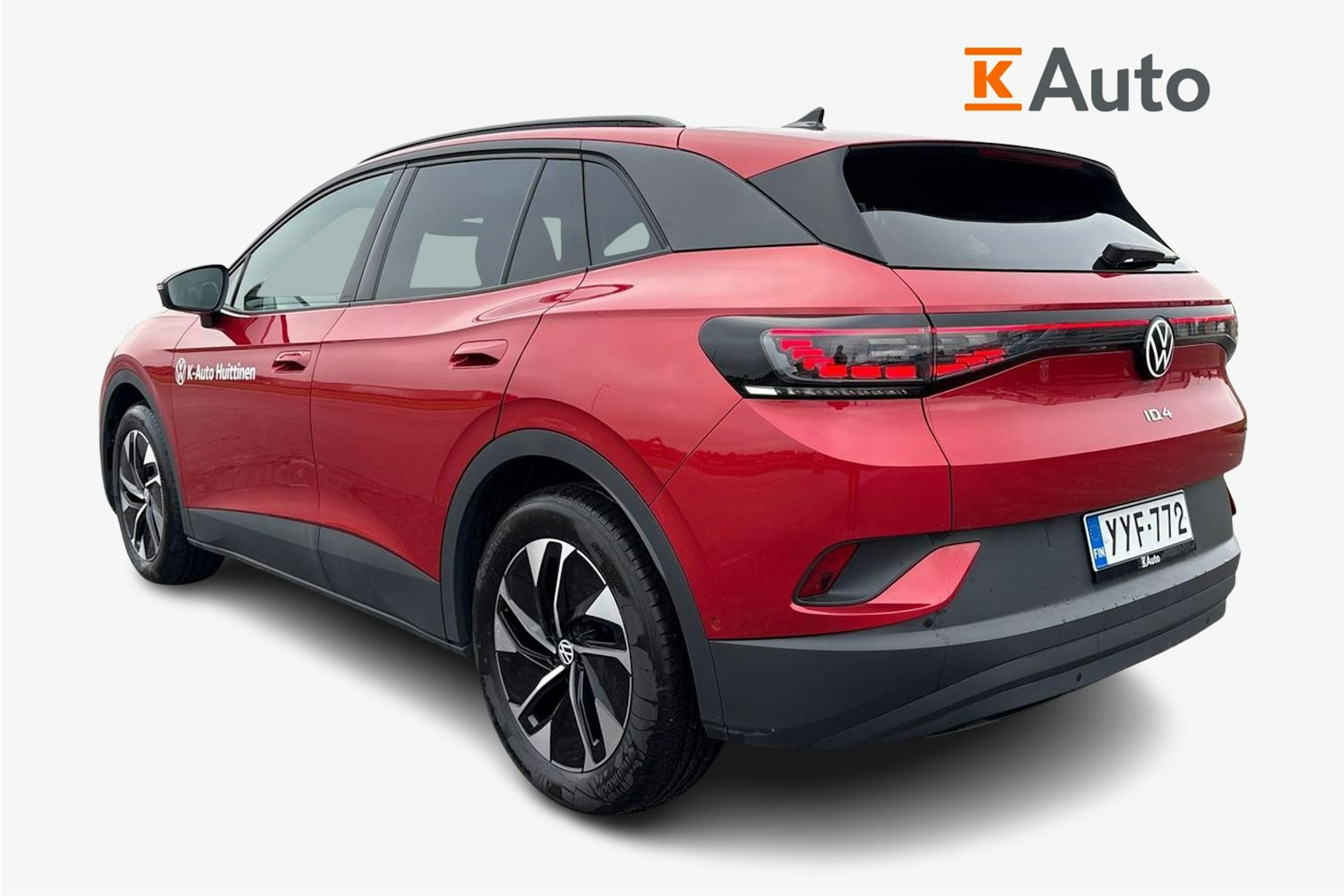 punainen Volkswagen ID.4 2025 kuva 2.