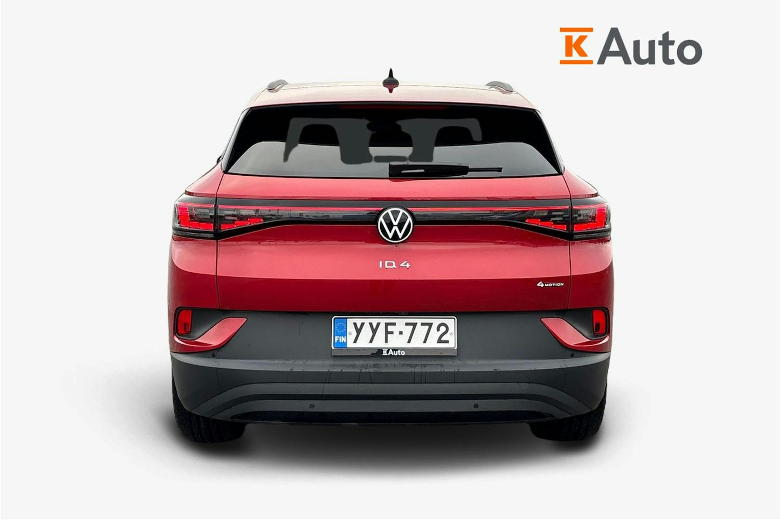 punainen Volkswagen ID.4 2025 kuva 3.