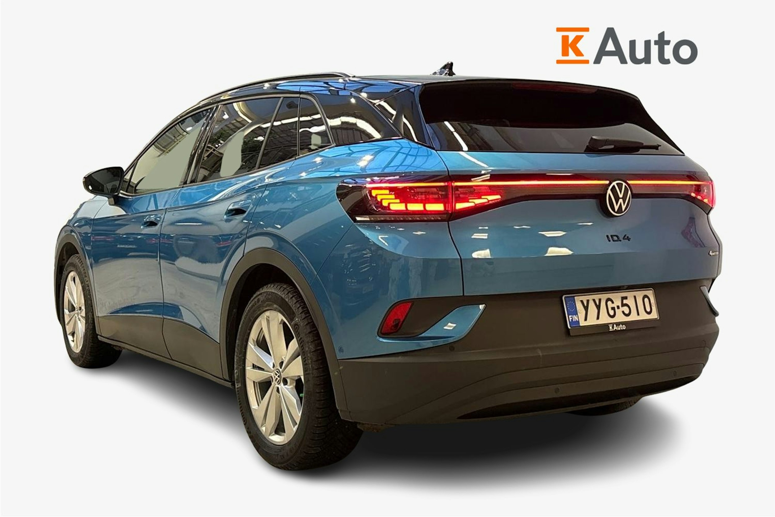 sininen Volkswagen ID.4 2025 kuva 2.