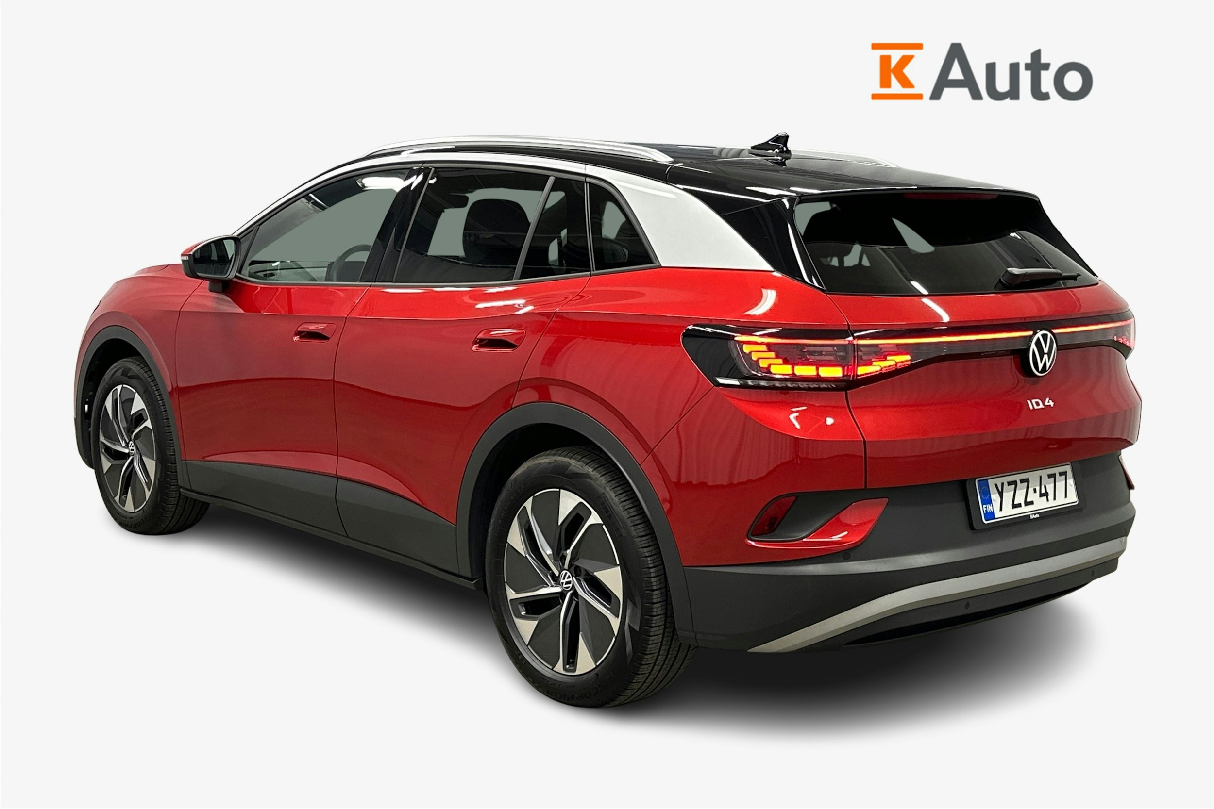 punainen Volkswagen ID.4 2025 kuva 2.