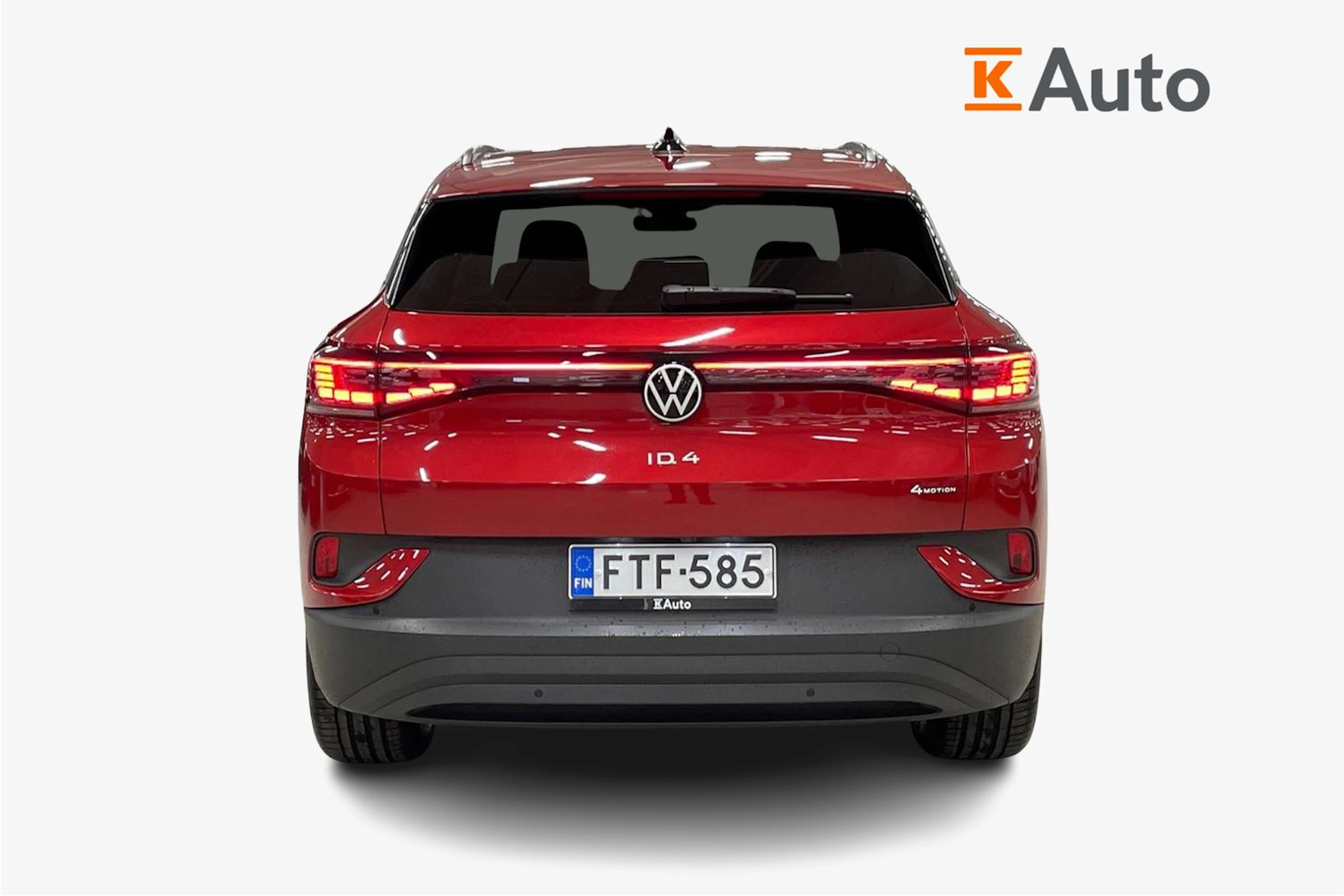 punainen Volkswagen ID.4 2026 kuva 3.