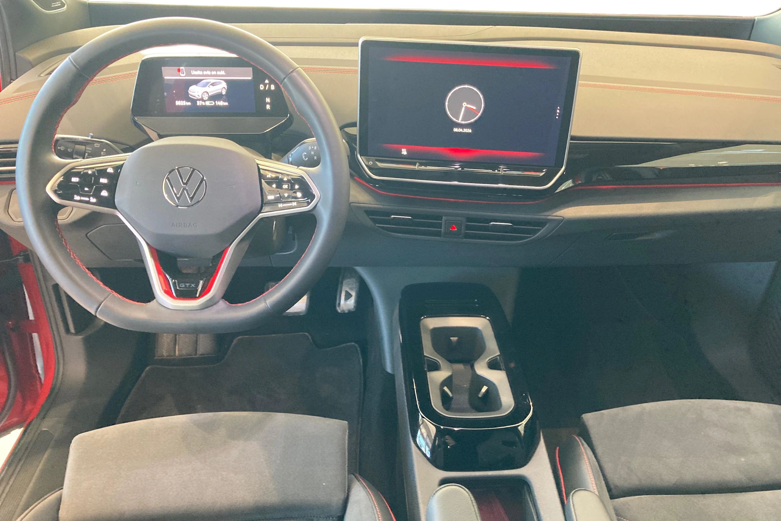 punainen Volkswagen ID.4 2026 kuva 7.