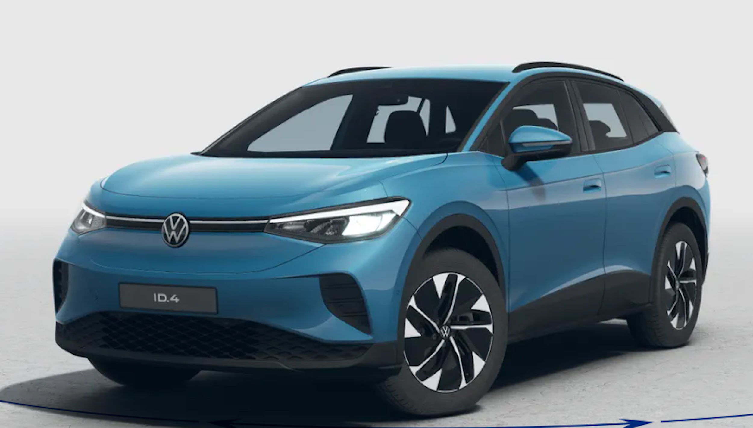 sininen Volkswagen ID.4 2026 kuva 1.
