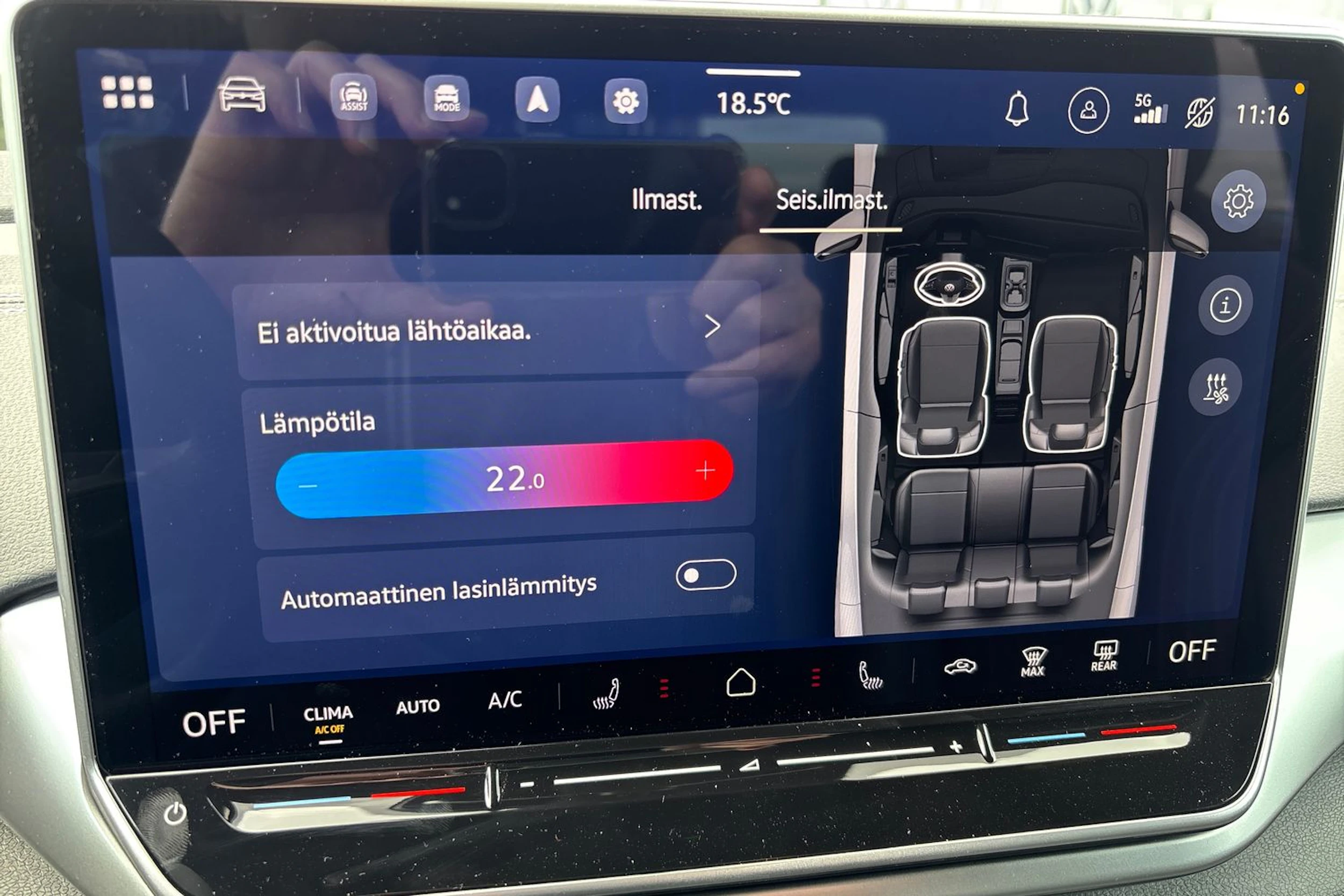 sininen Volkswagen ID.4 2026 kuva 16.