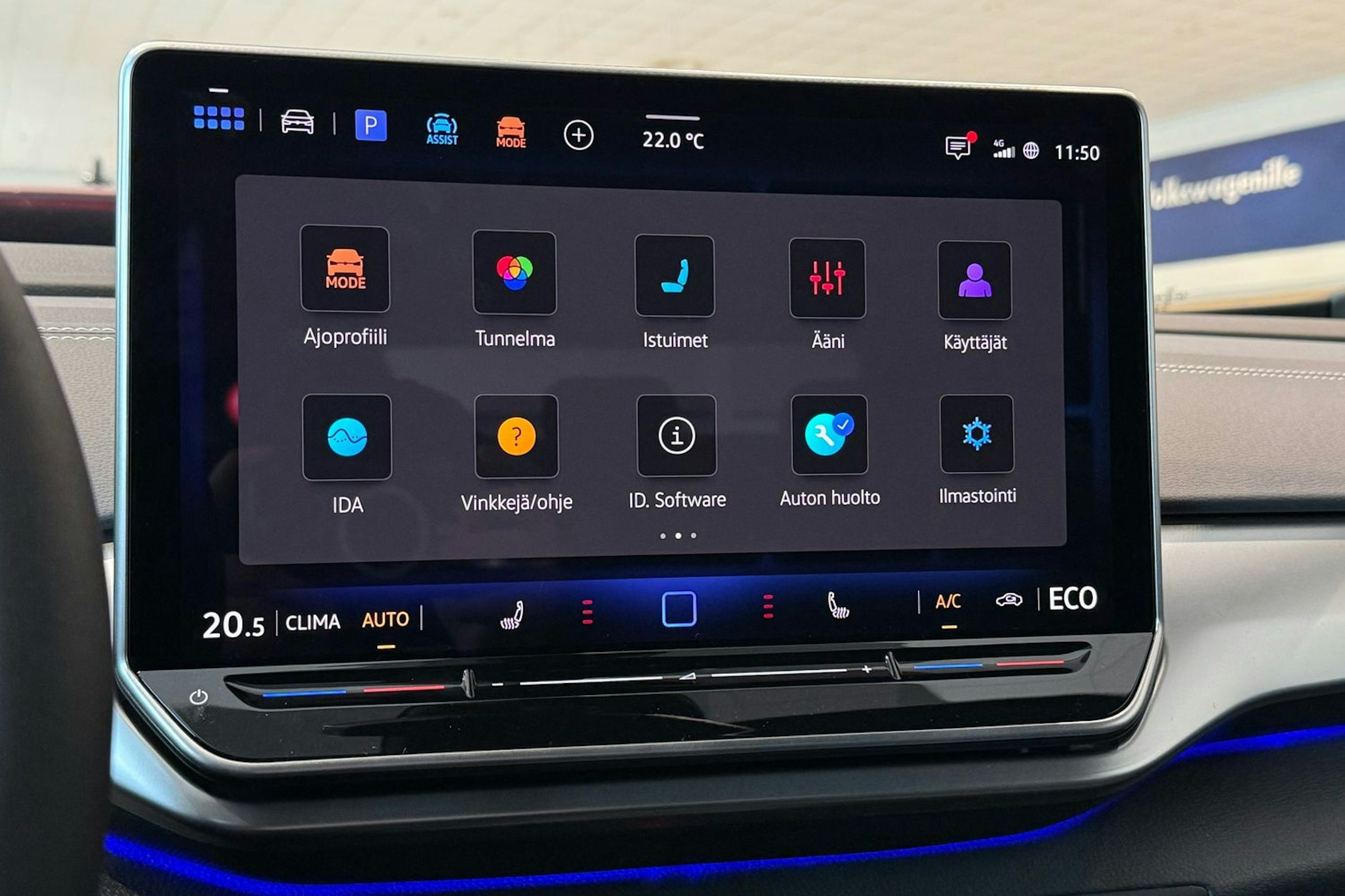 met. sininen Volkswagen ID.4 2026 kuva 21.