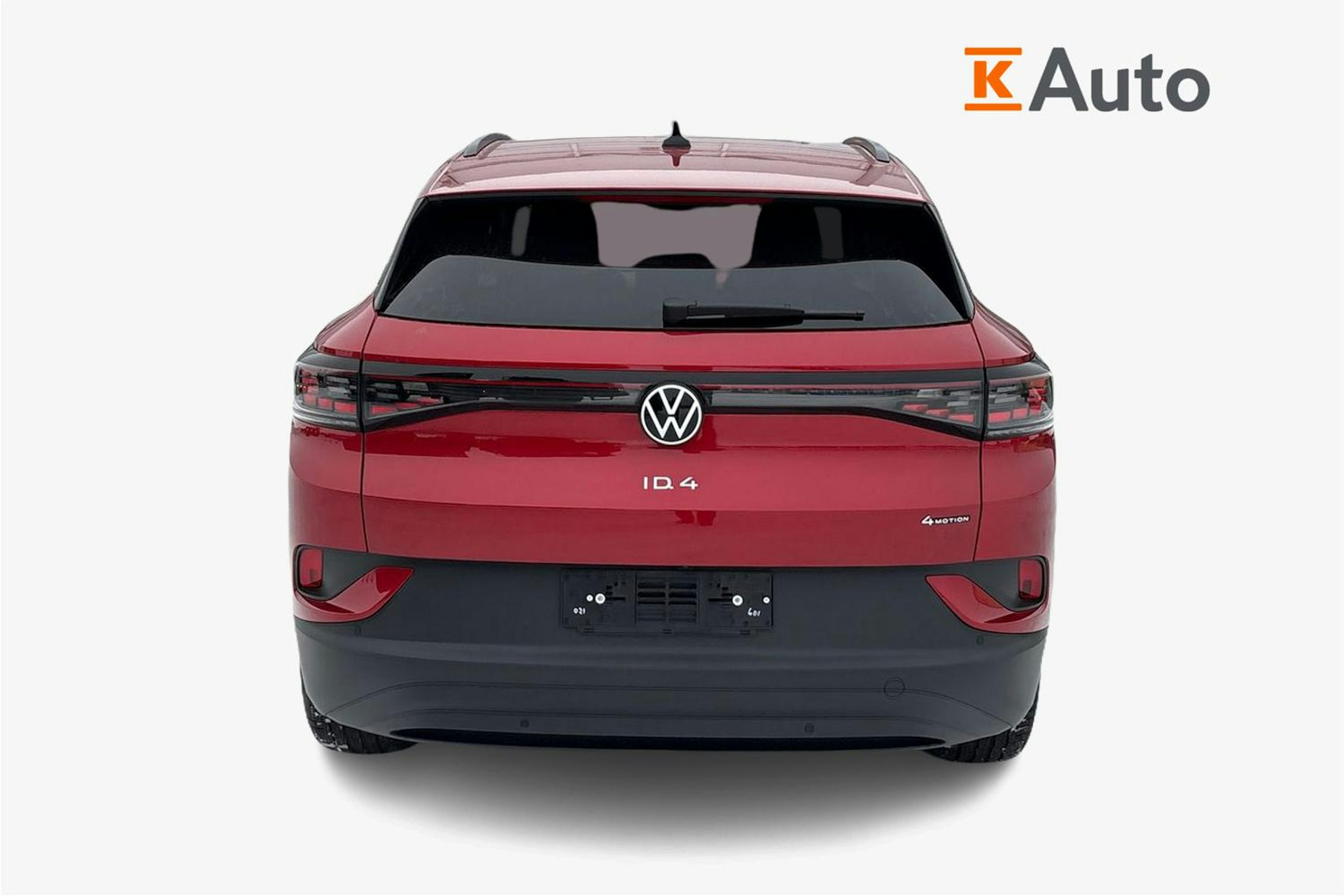 punainen Volkswagen ID.4 2026 kuva 3.