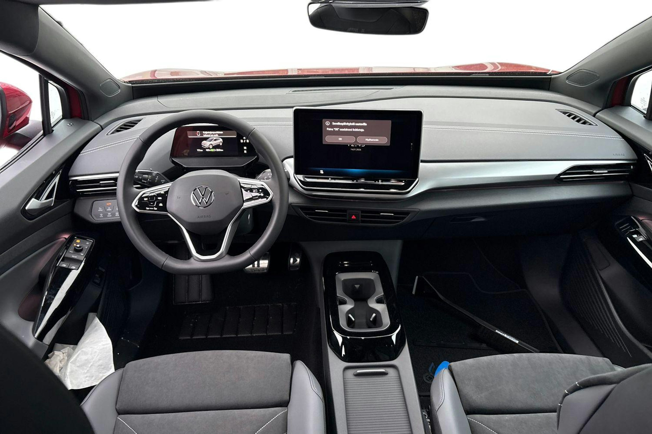 punainen Volkswagen ID.4 2026 kuva 7.