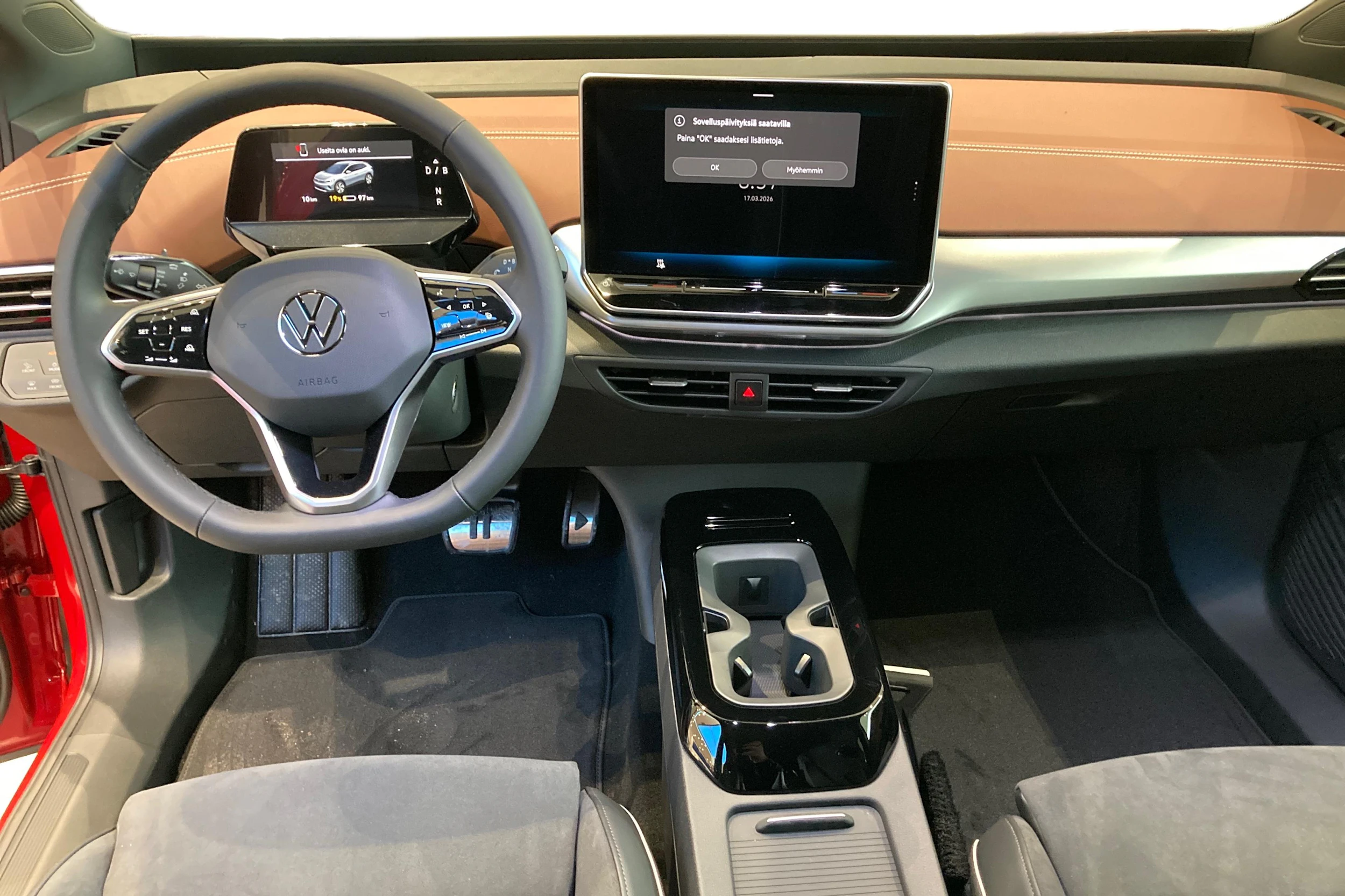 punainen Volkswagen ID.4 2026 kuva 7.