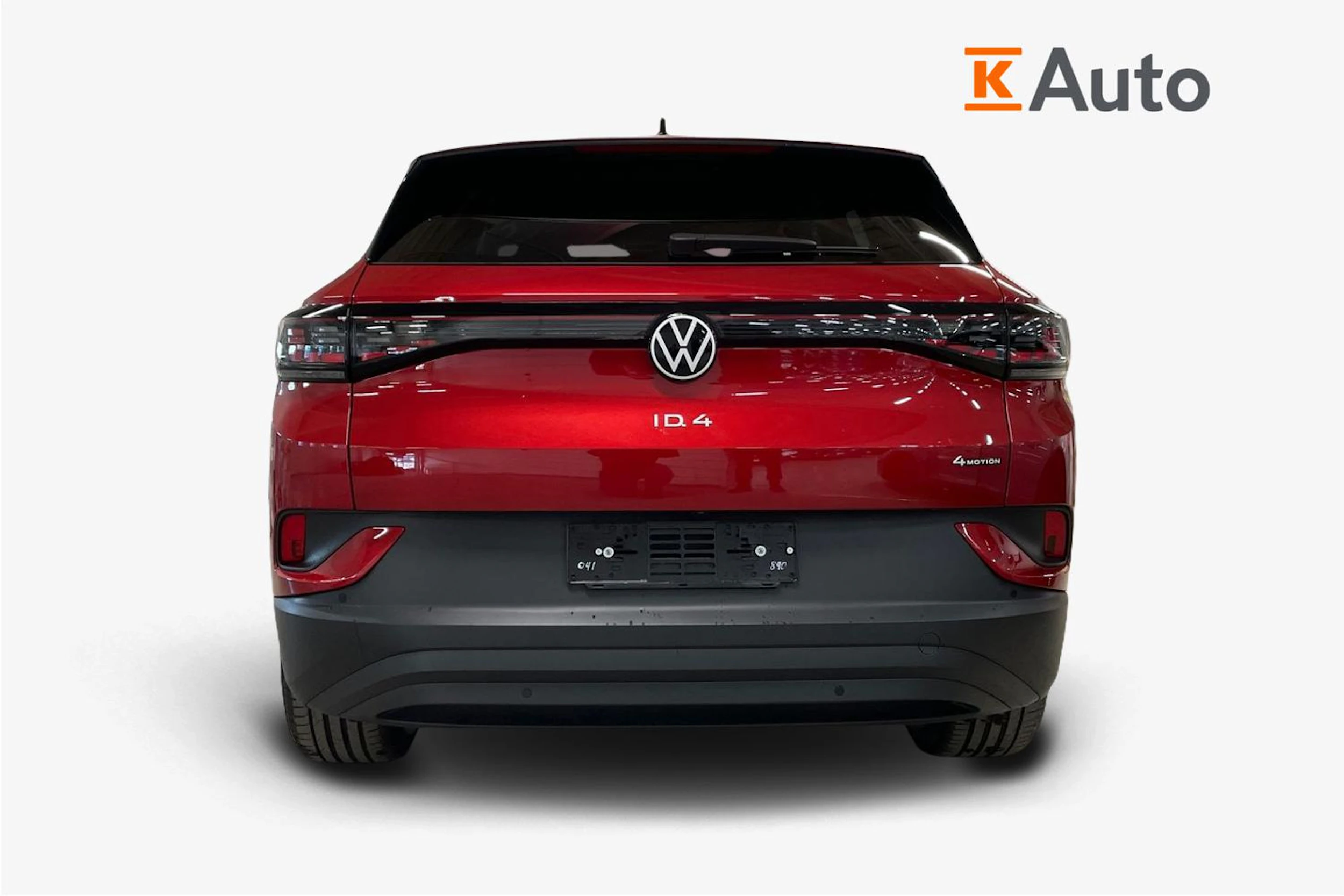 punainen Volkswagen ID.4 2026 kuva 3.