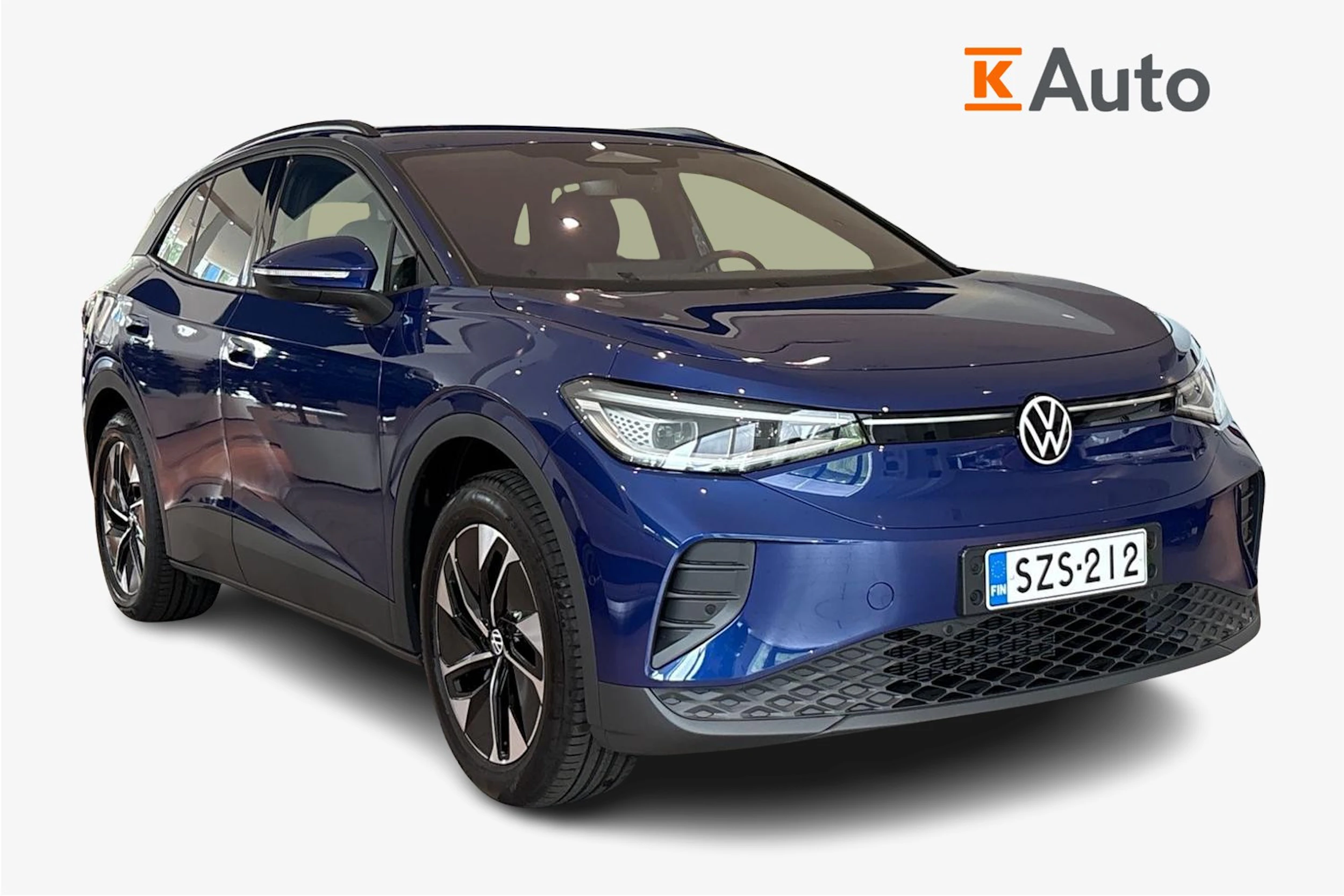 sininen Volkswagen ID.4 2027 kuva 1.