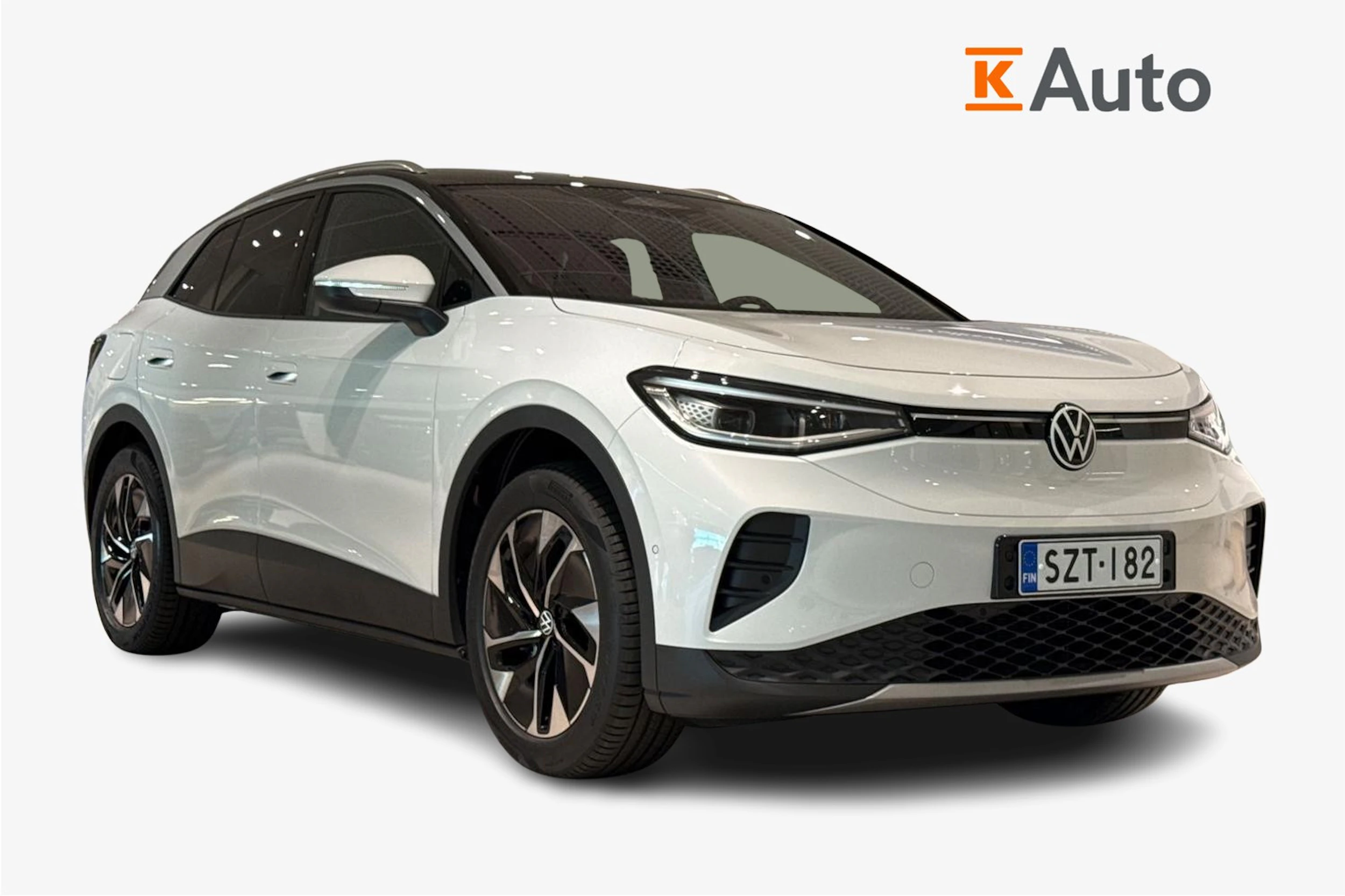 valkoinen Volkswagen ID.4 2027 kuva 1.