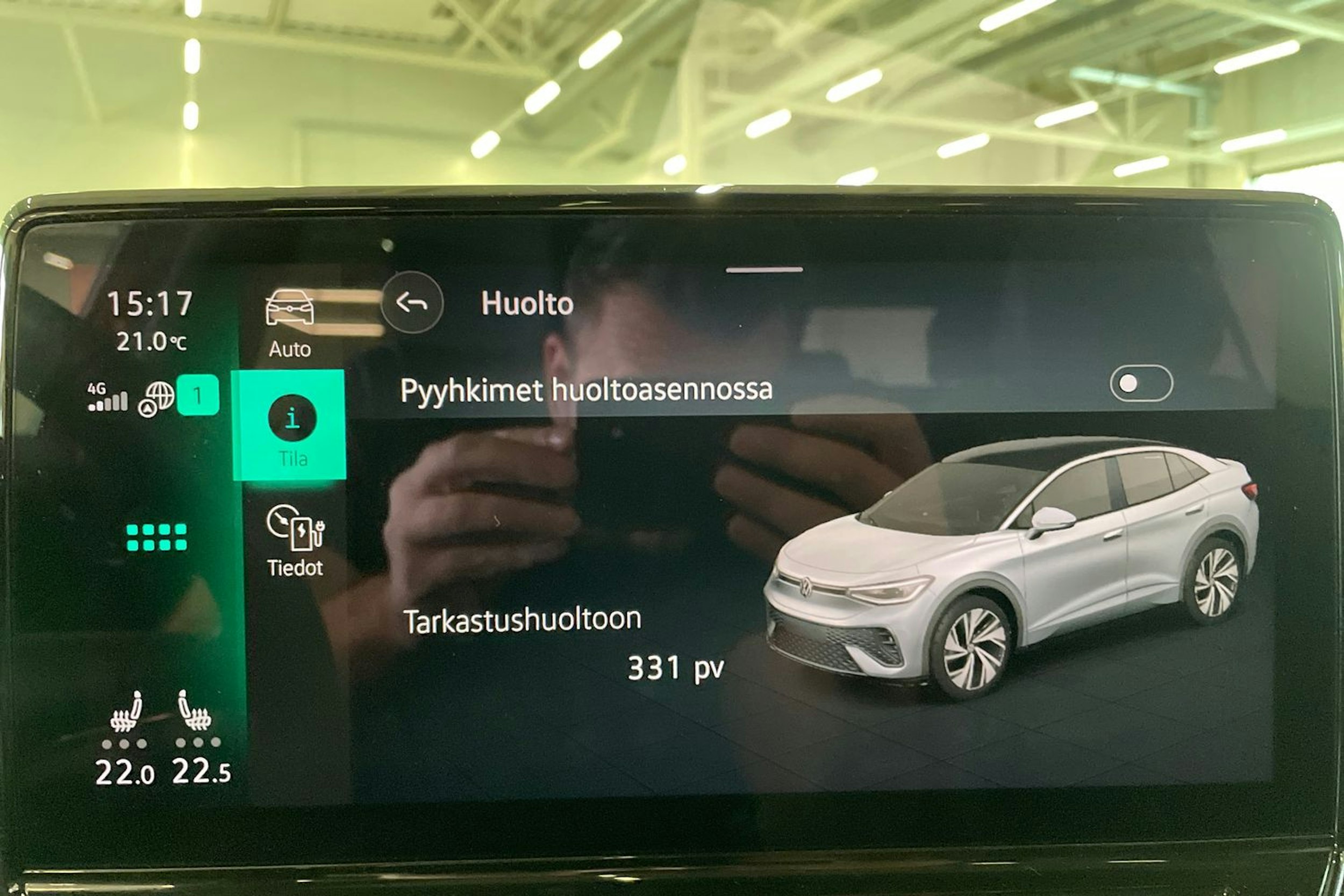 punainen Volkswagen ID.5 2022 kuva 25.