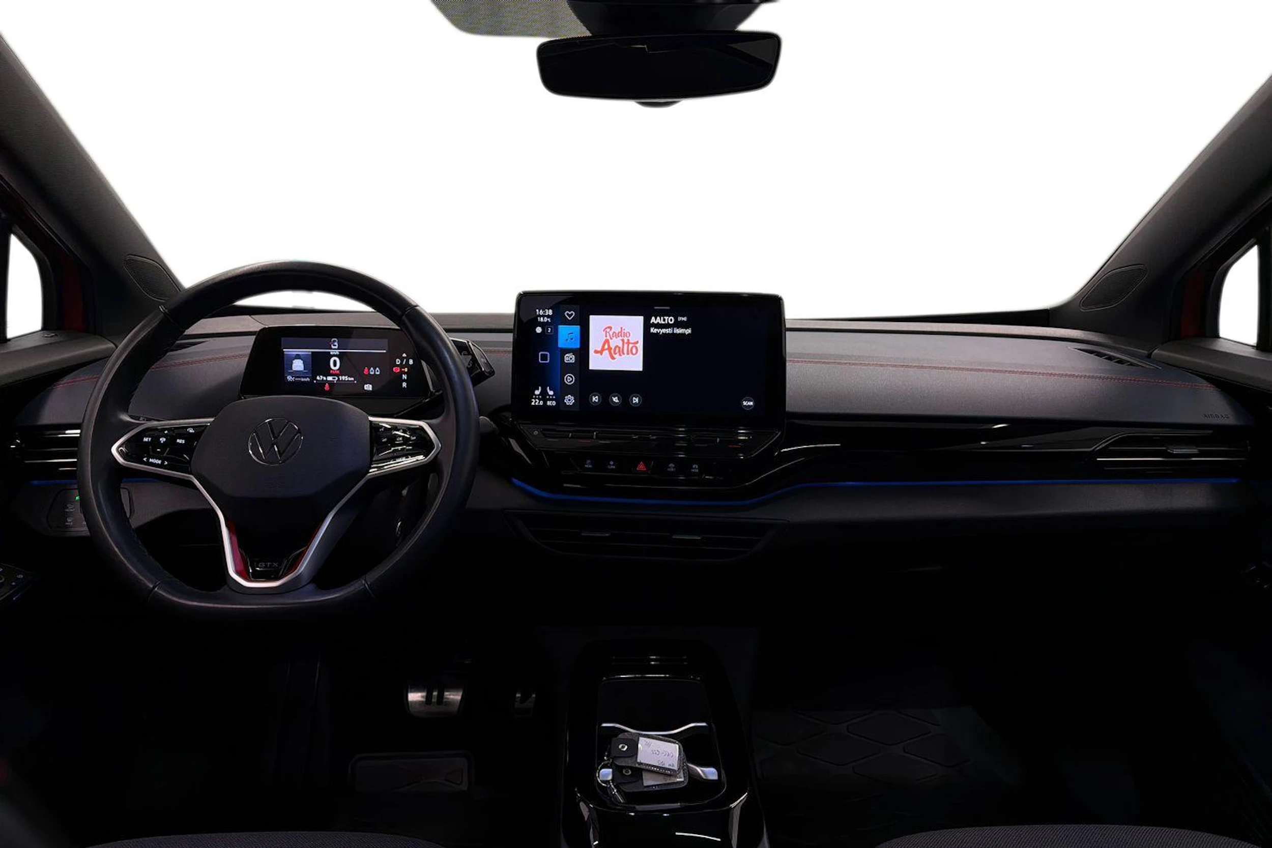 punainen Volkswagen ID.5 2022 kuva 7.