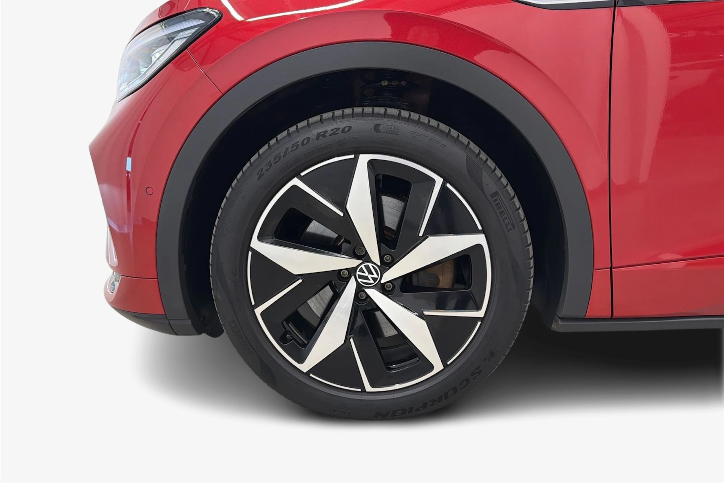 punainen Volkswagen ID.5 2022 kuva 9.