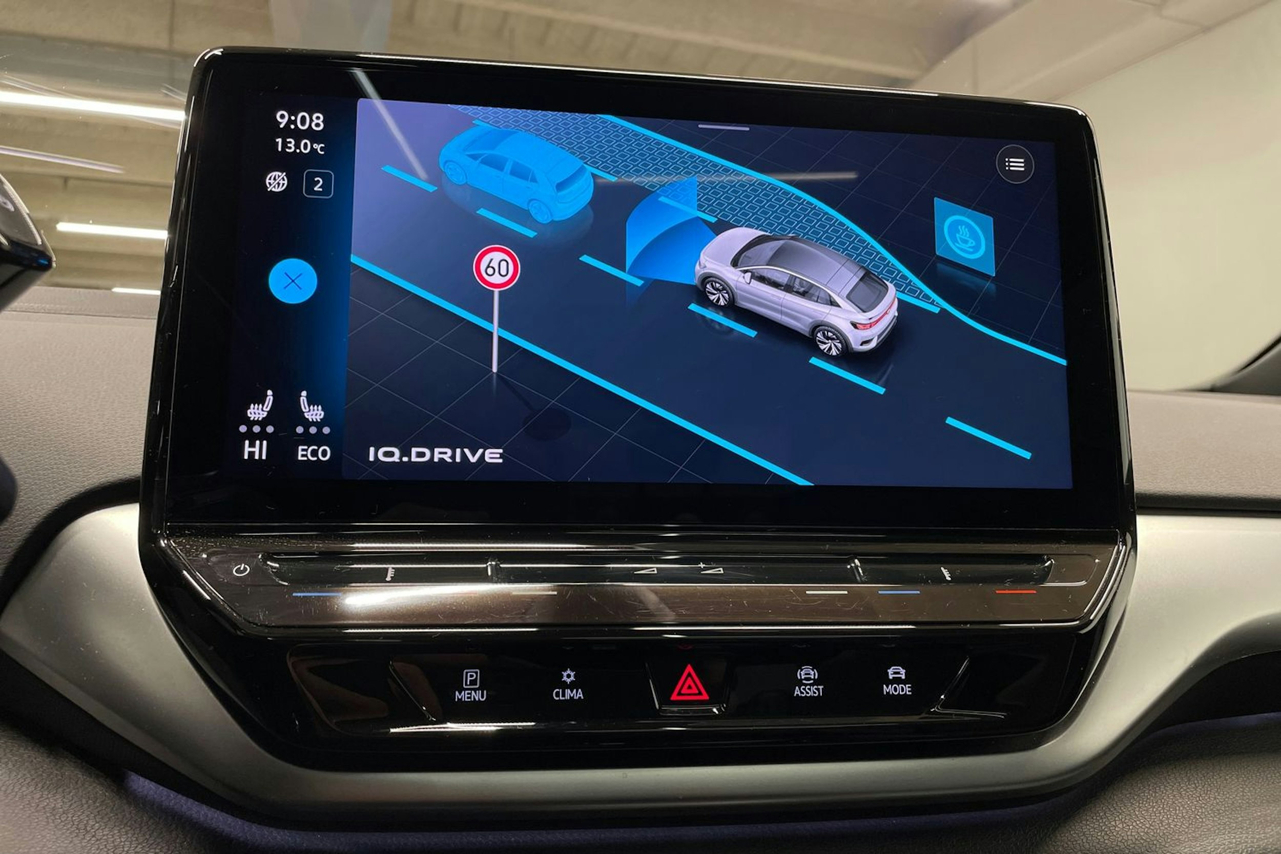 sininen Volkswagen ID.5 2022 kuva 19.