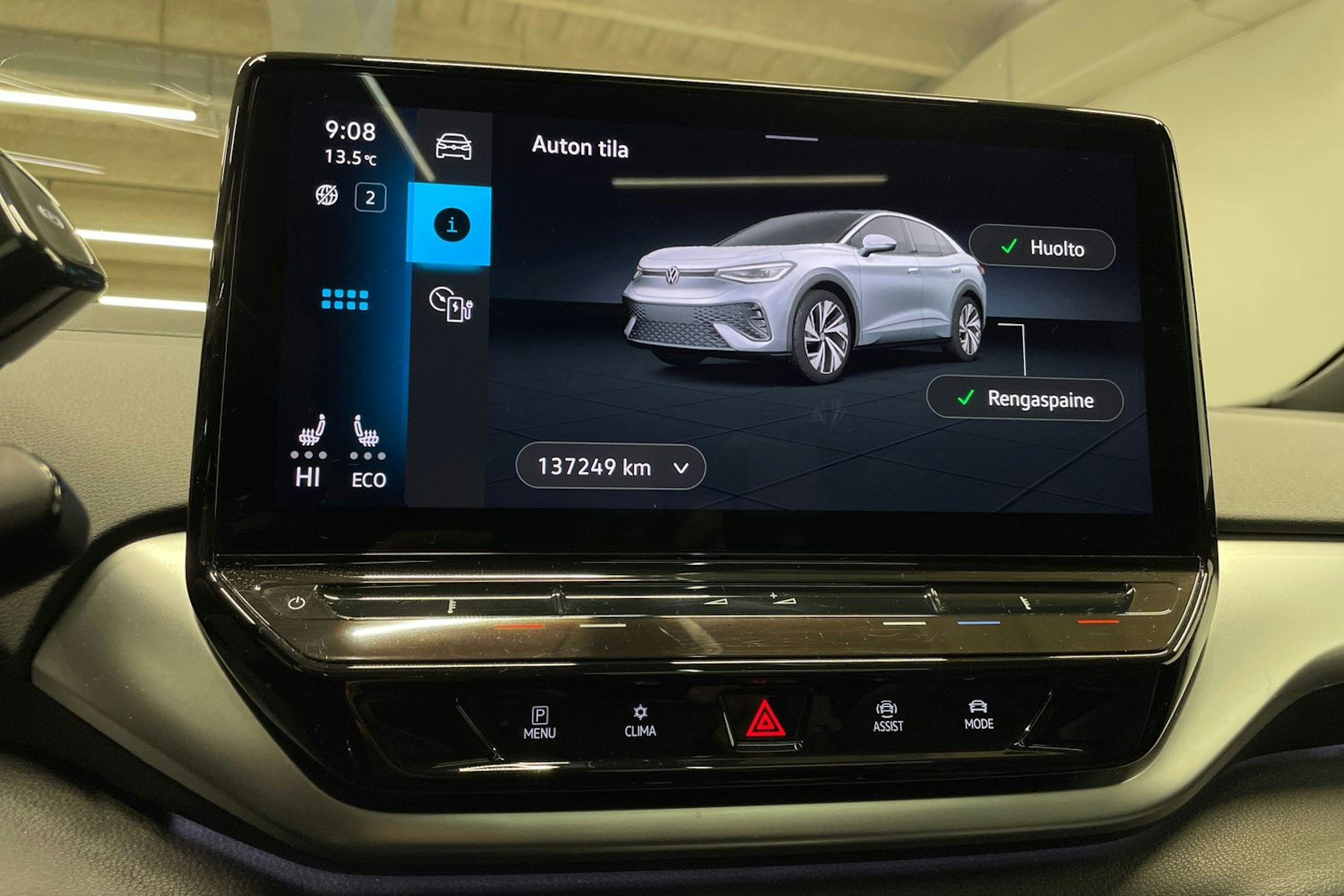 sininen Volkswagen ID.5 2022 kuva 20.