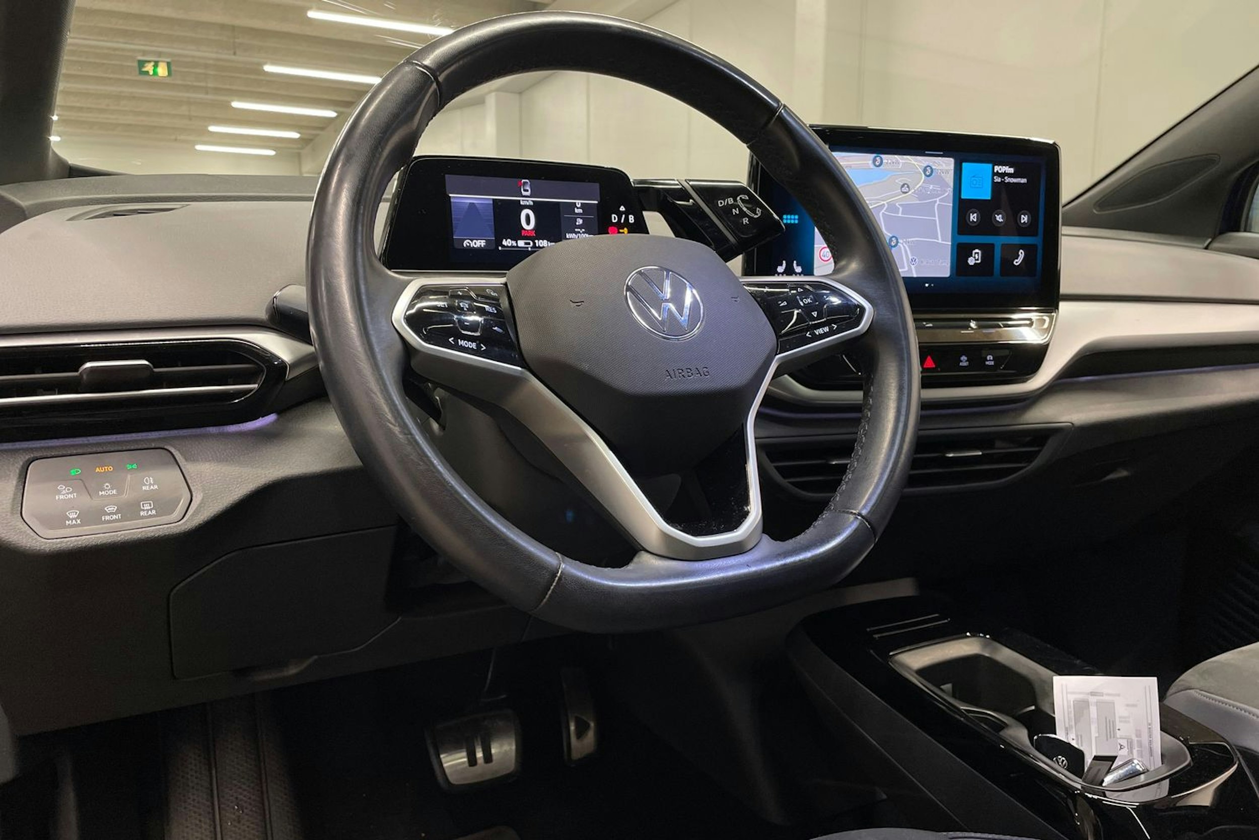 sininen Volkswagen ID.5 2022 kuva 27.