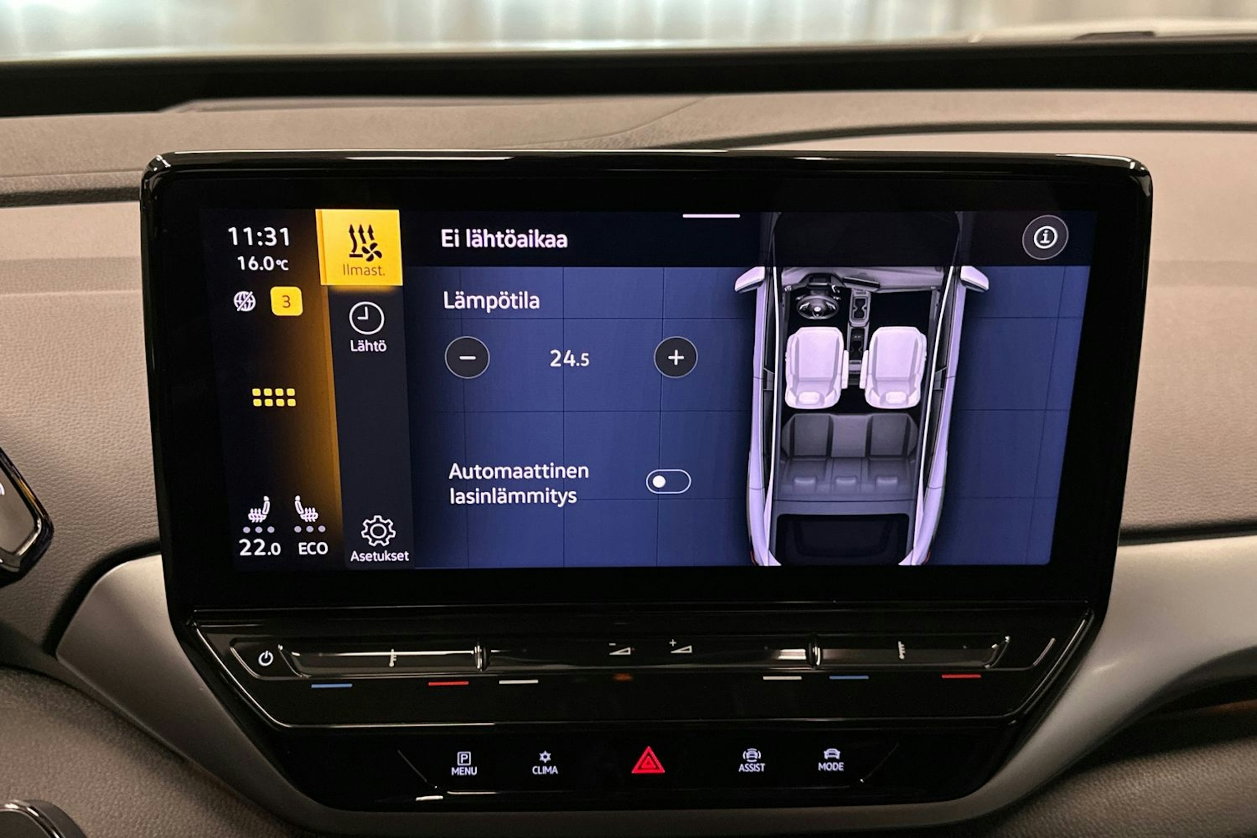 valkoinen Volkswagen ID.5 2022 kuva 30.
