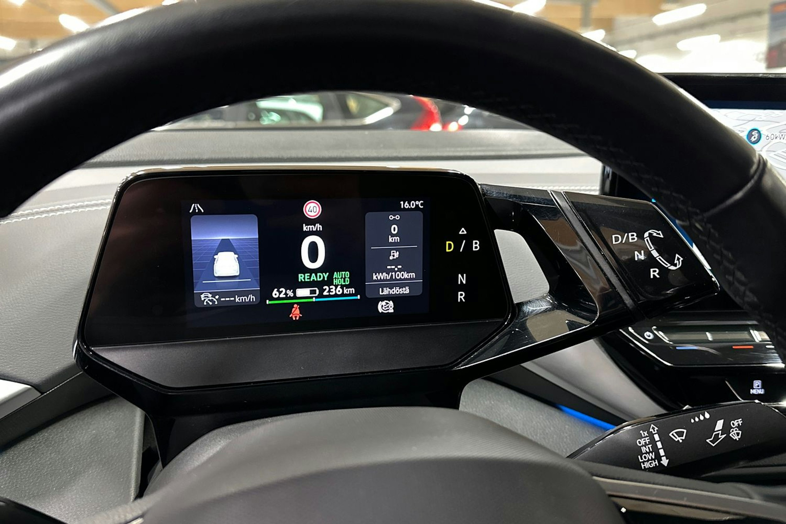 sininen Volkswagen ID.5 2022 kuva 24.