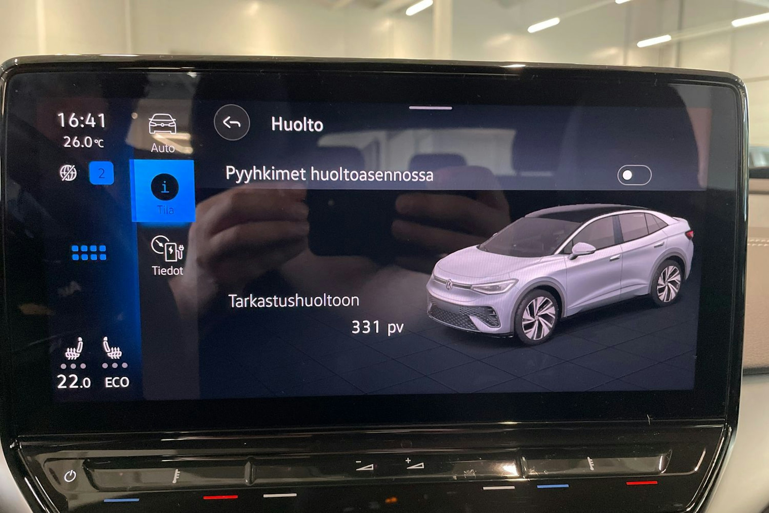 valkoinen Volkswagen ID.5 2022 kuva 29.