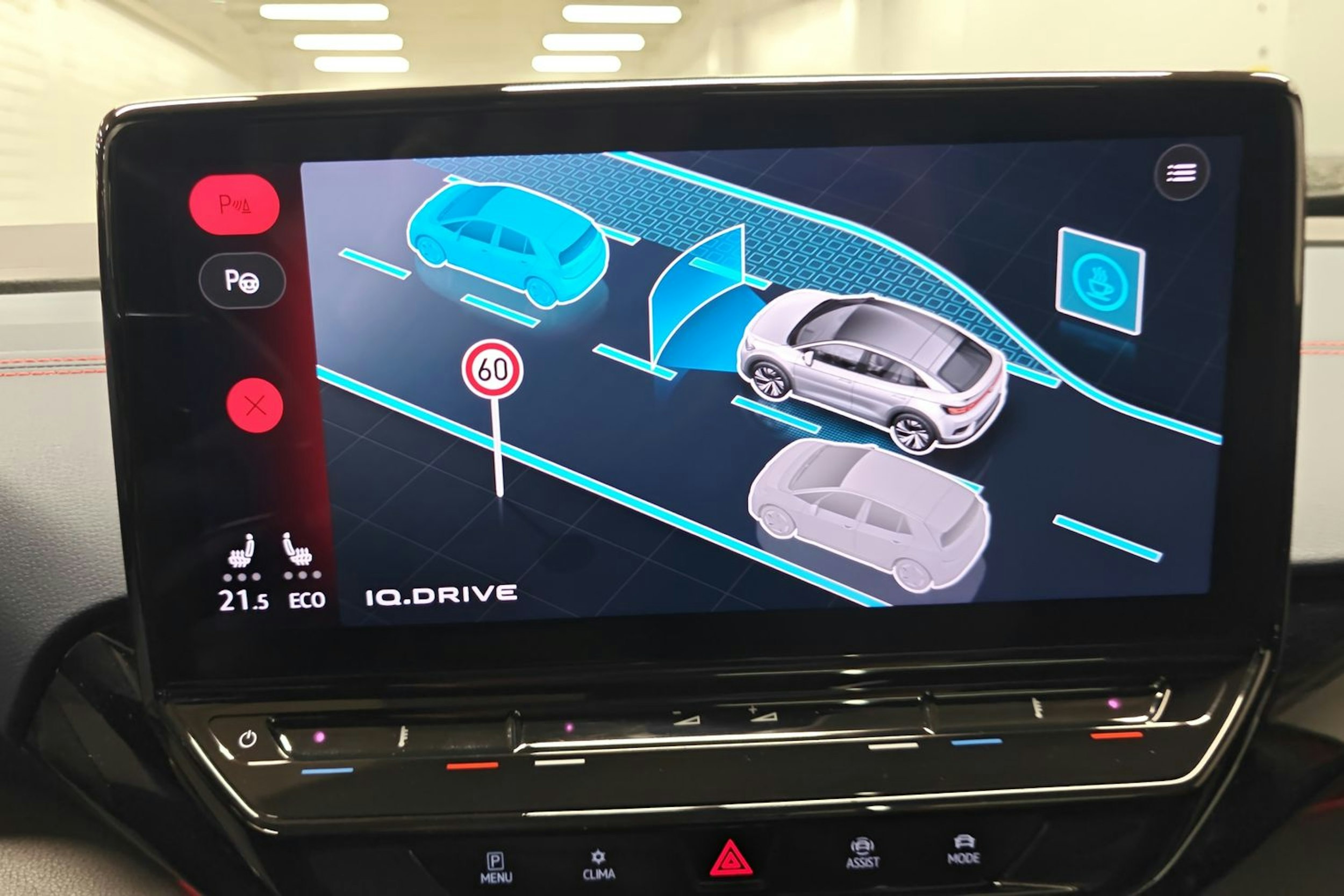 punainen Volkswagen ID.5 2022 kuva 22.