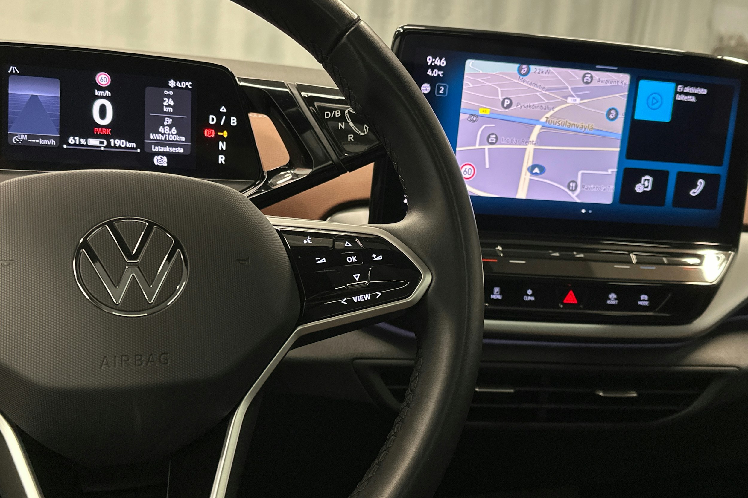 sininen Volkswagen ID.5 2022 kuva 16.