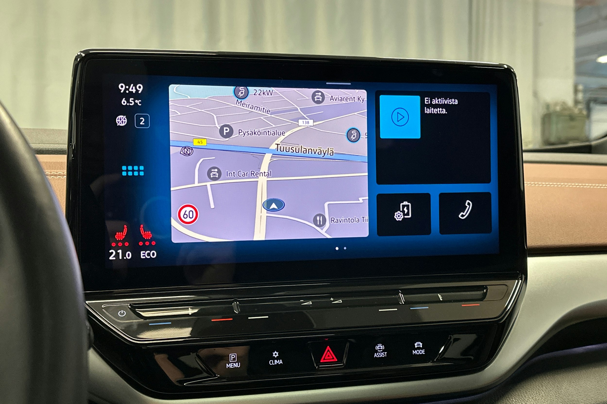 sininen Volkswagen ID.5 2022 kuva 21.