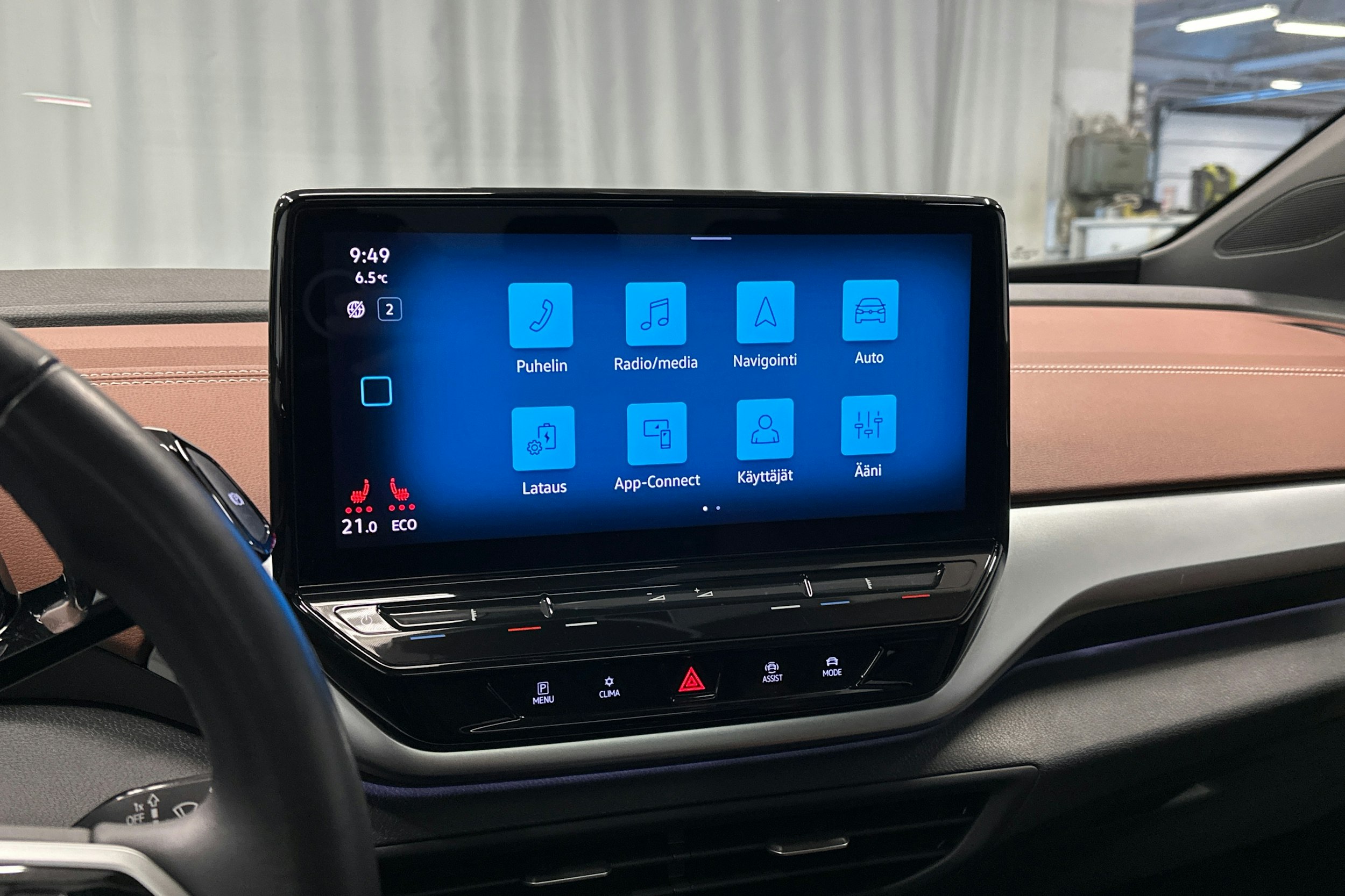 sininen Volkswagen ID.5 2022 kuva 23.