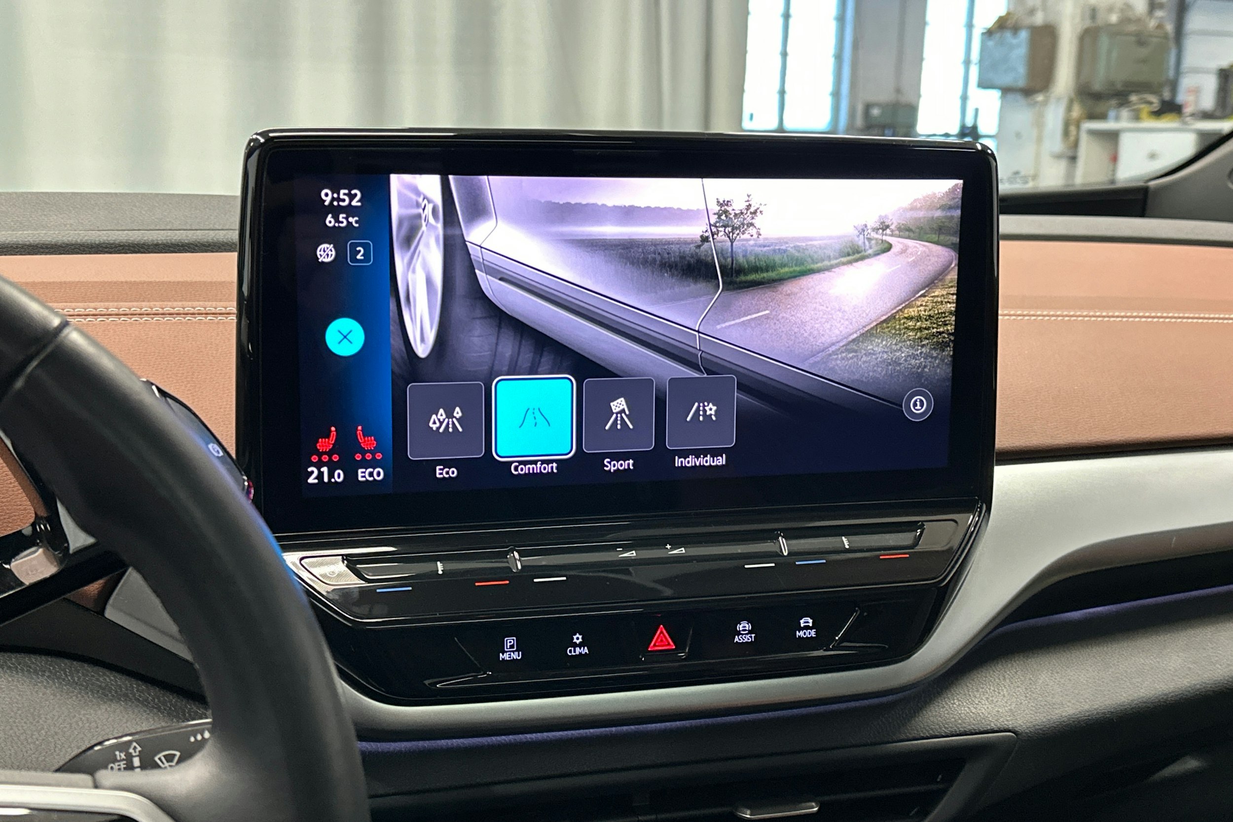 sininen Volkswagen ID.5 2022 kuva 30.