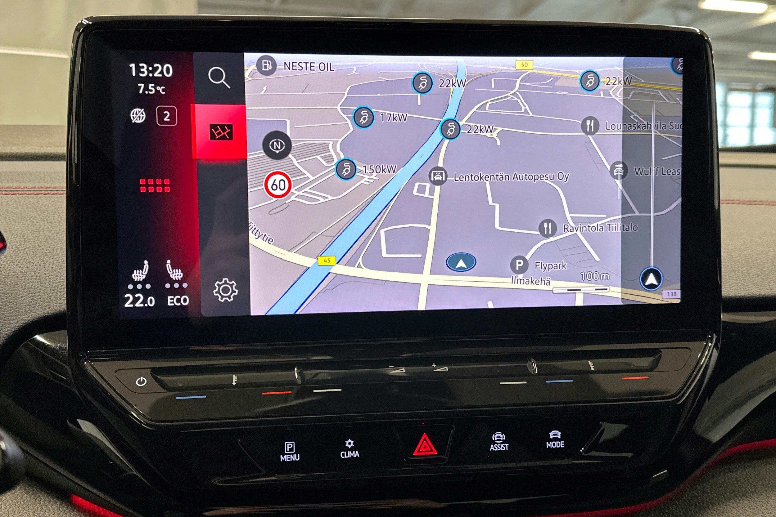 punainen Volkswagen ID.5 2022 kuva 23.