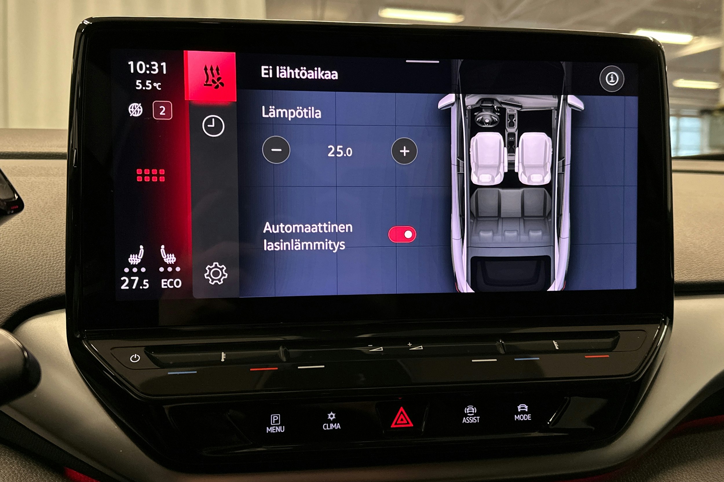 valkoinen Volkswagen ID.5 2022 kuva 25.