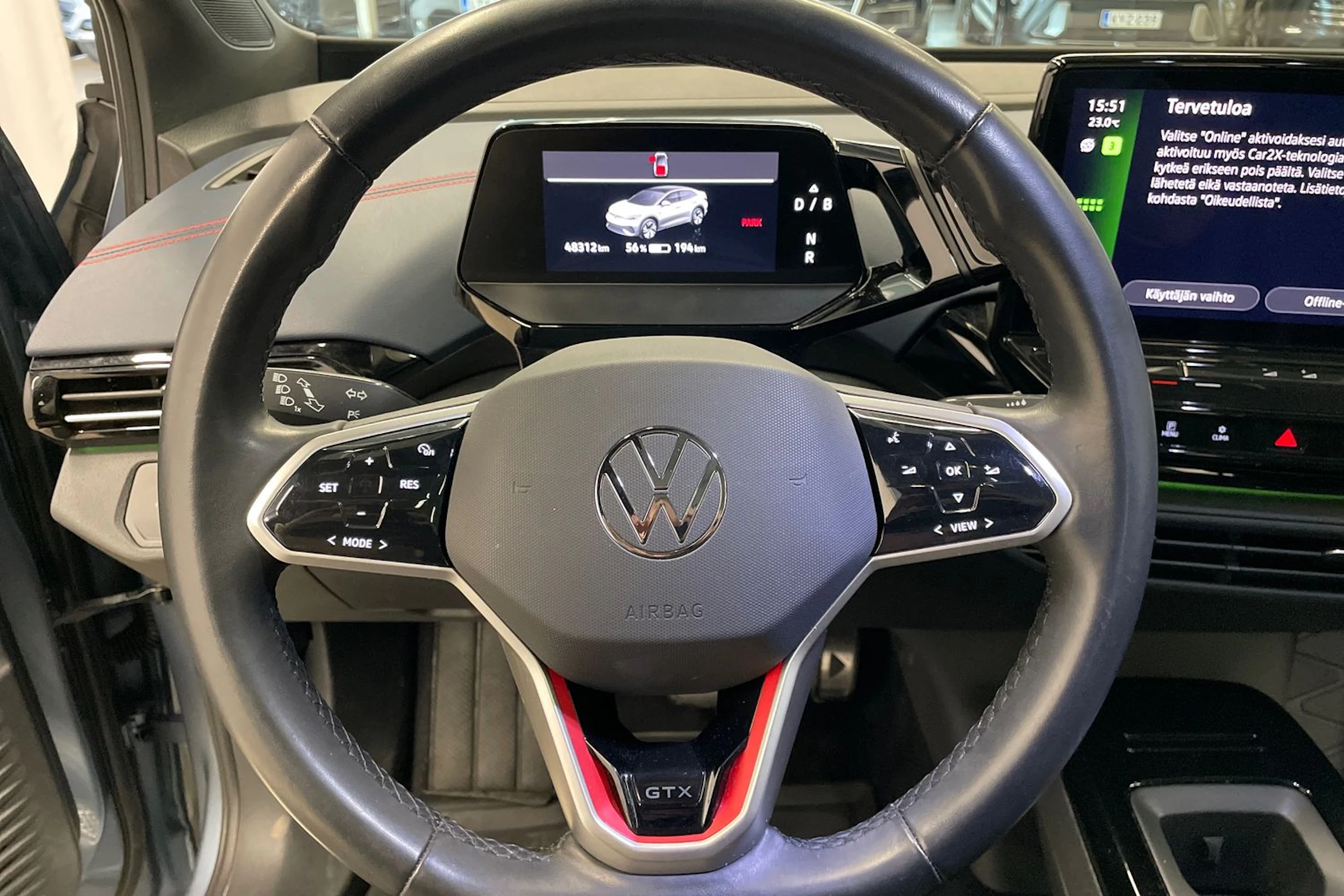 Sininen Volkswagen ID.5 2022 kuva 18.