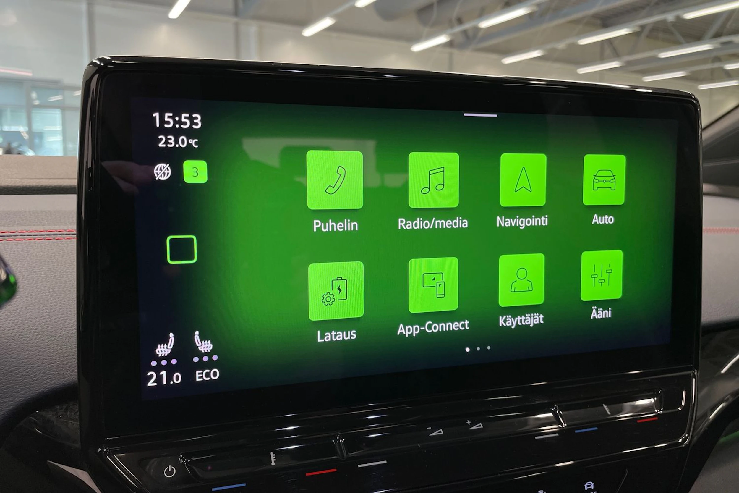 Sininen Volkswagen ID.5 2022 kuva 22.