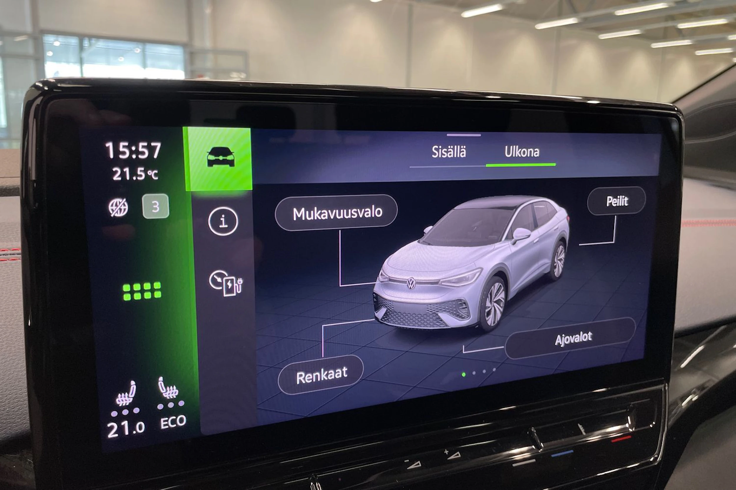 Sininen Volkswagen ID.5 2022 kuva 31.