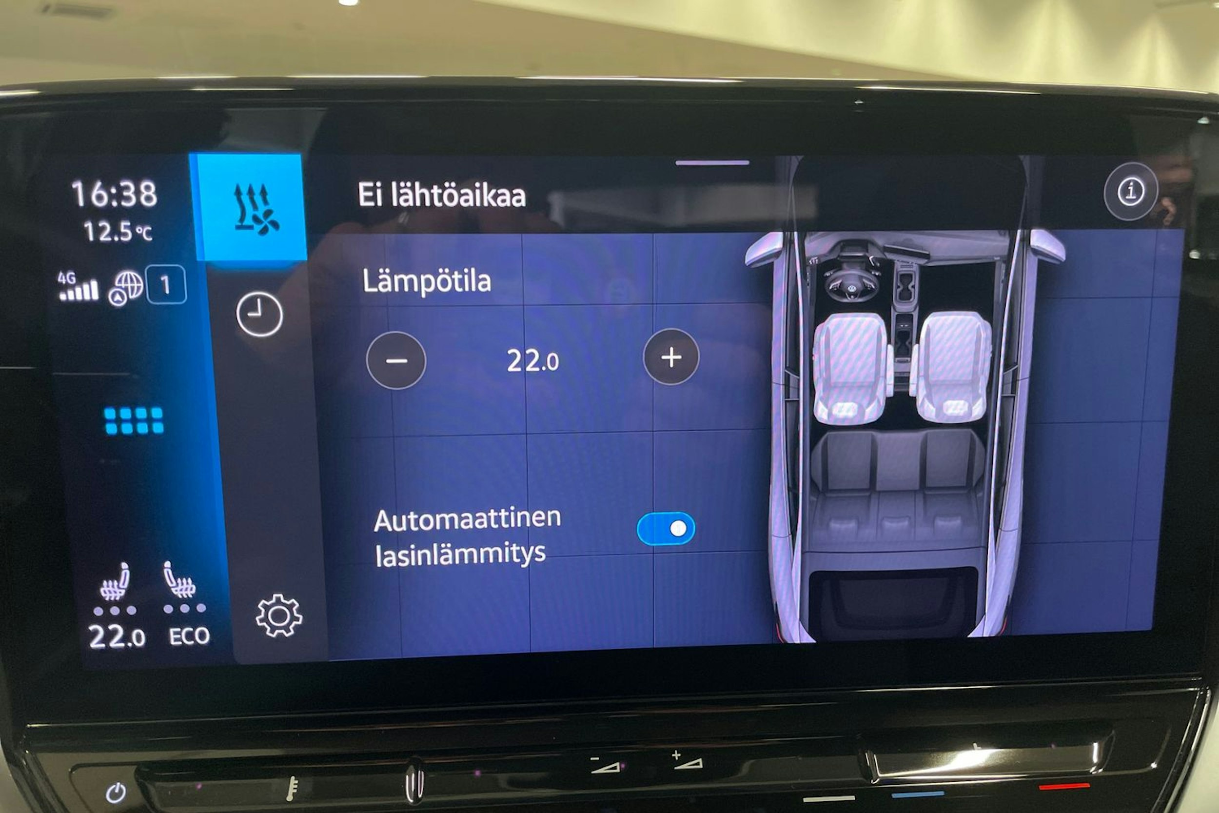 harmaa Volkswagen ID.5 2022 kuva 17.