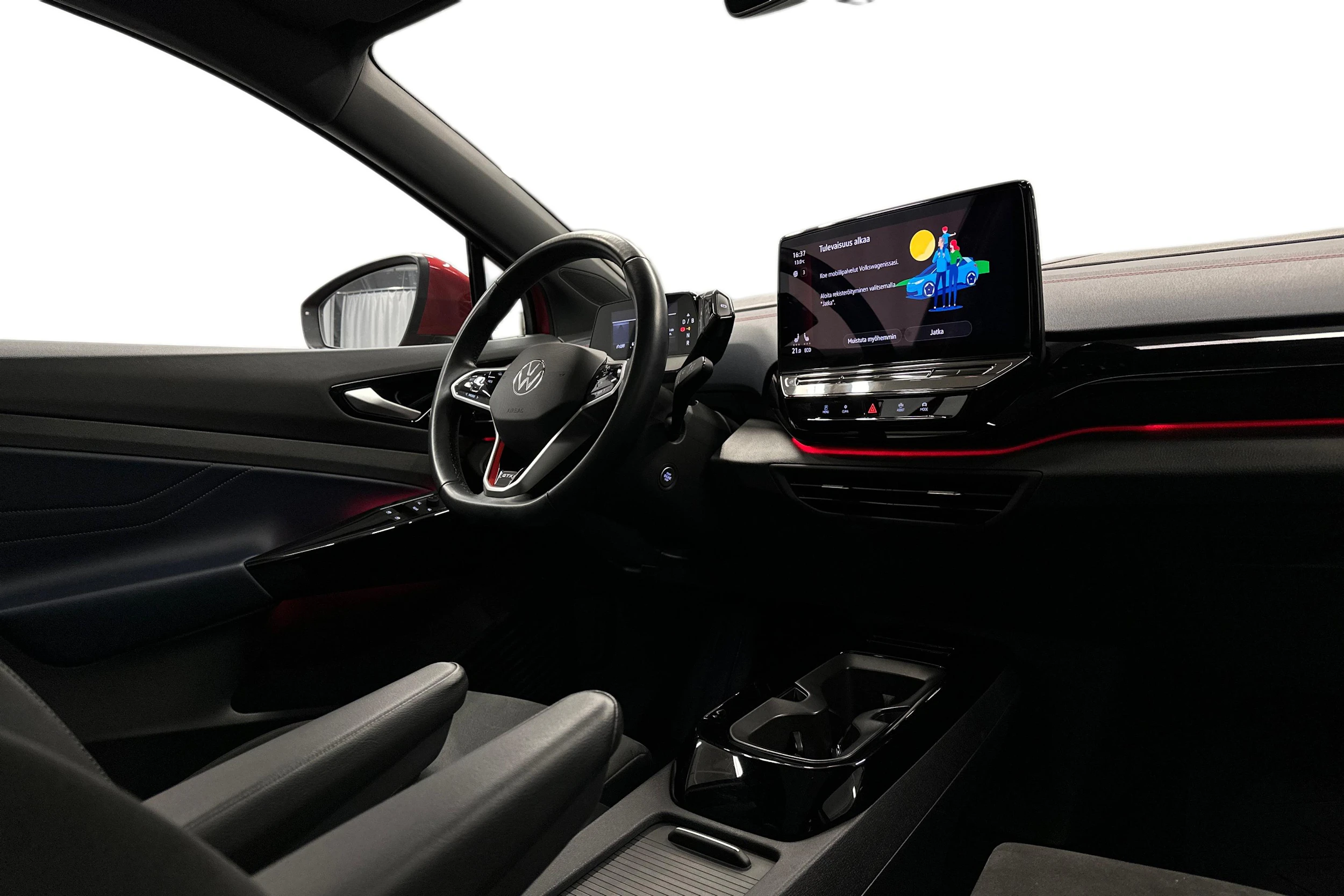 punainen Volkswagen ID.5 2022 kuva 7.