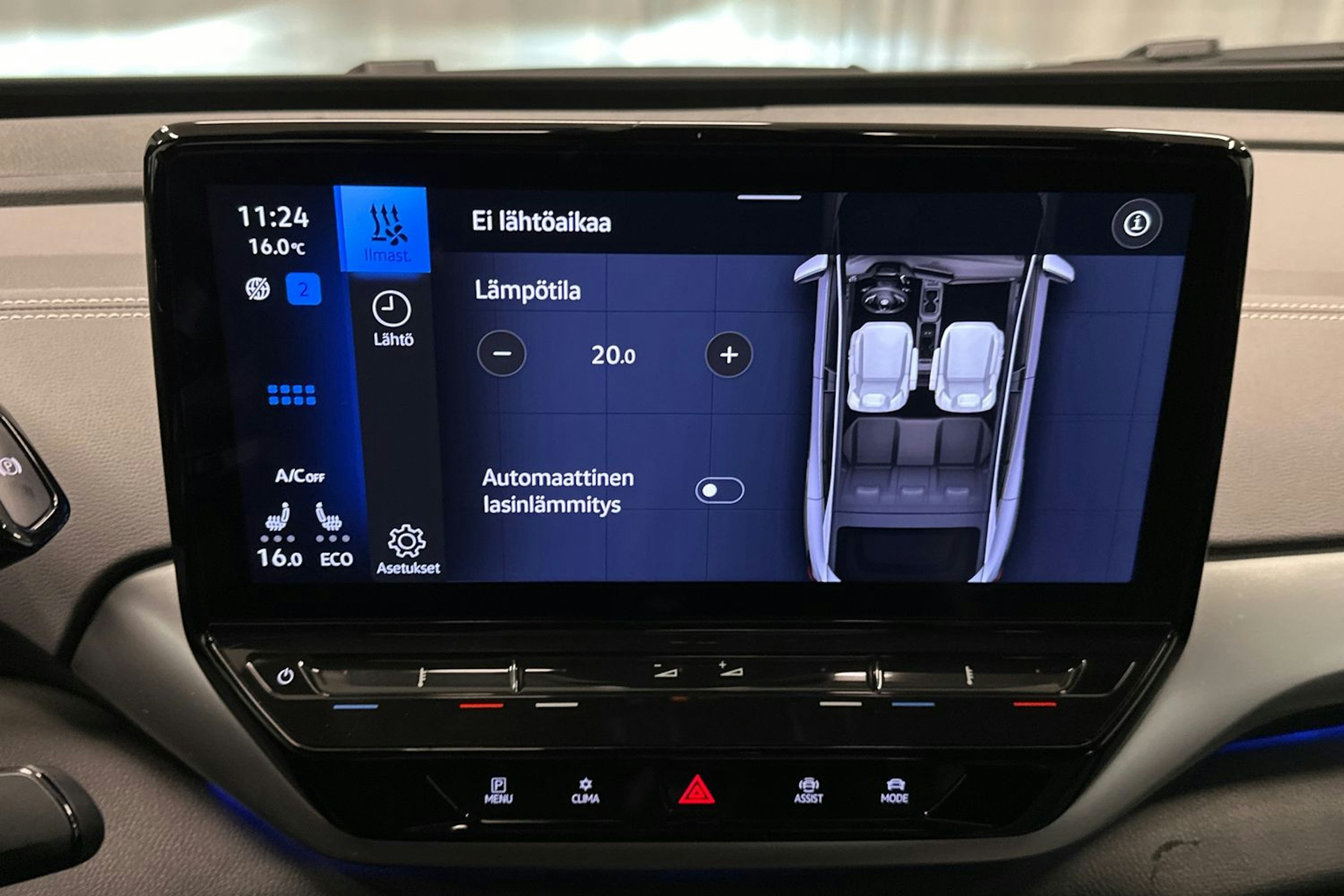 valkoinen Volkswagen ID.5 2023 kuva 24.