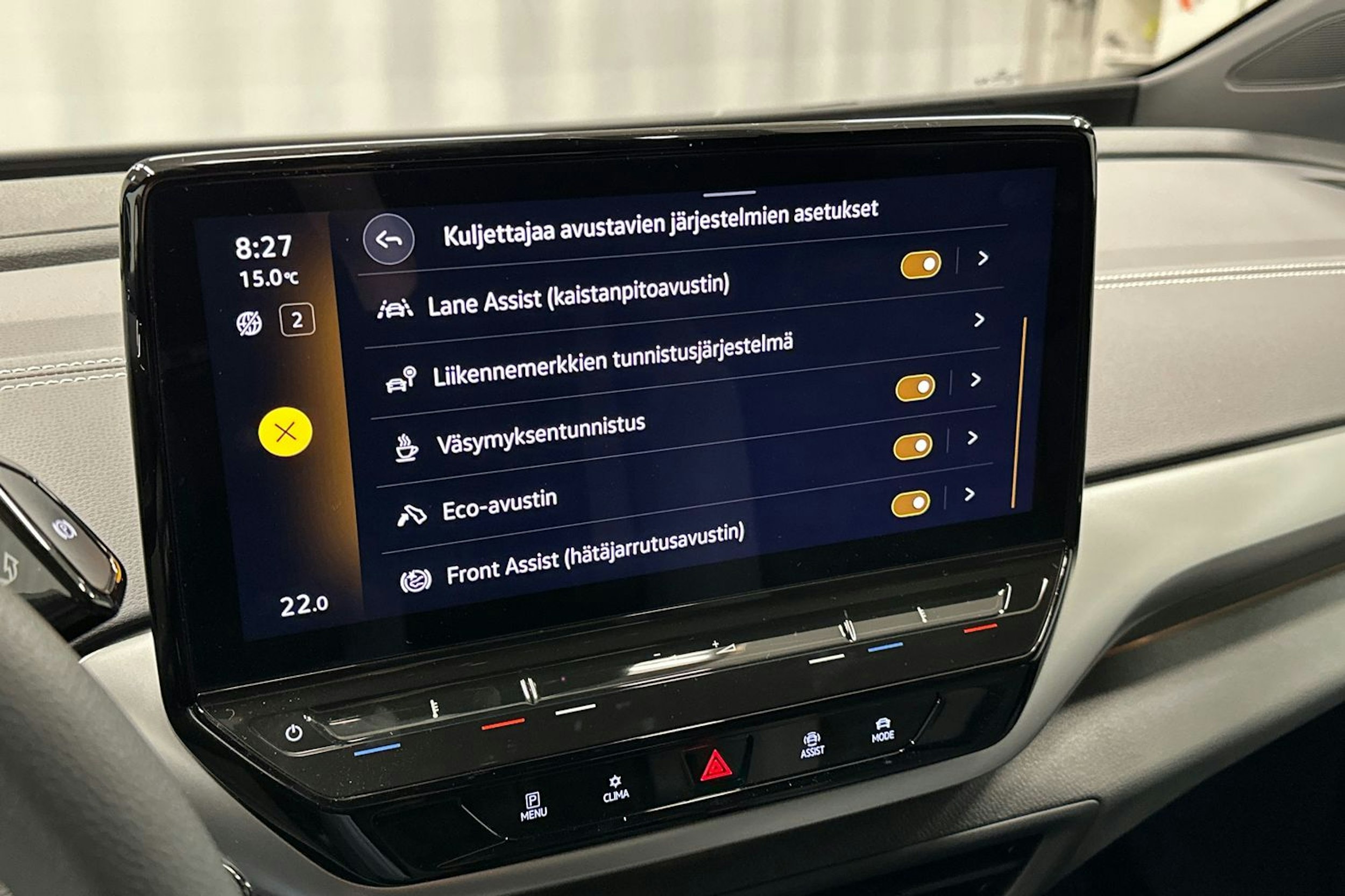 harmaa Volkswagen ID.5 2023 kuva 26.